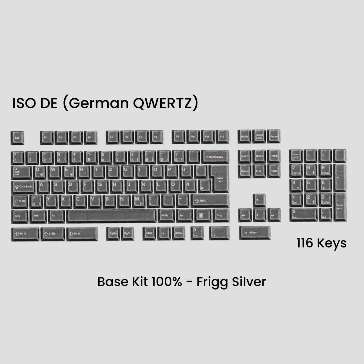 (Group Buy) Awekeys Viking Antiques Full Metal Keycap Set (Base Kits)