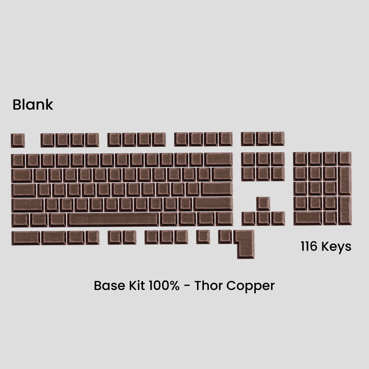 (Group Buy) Awekeys Viking Antiques Full Metal Keycap Set (Base Kits)