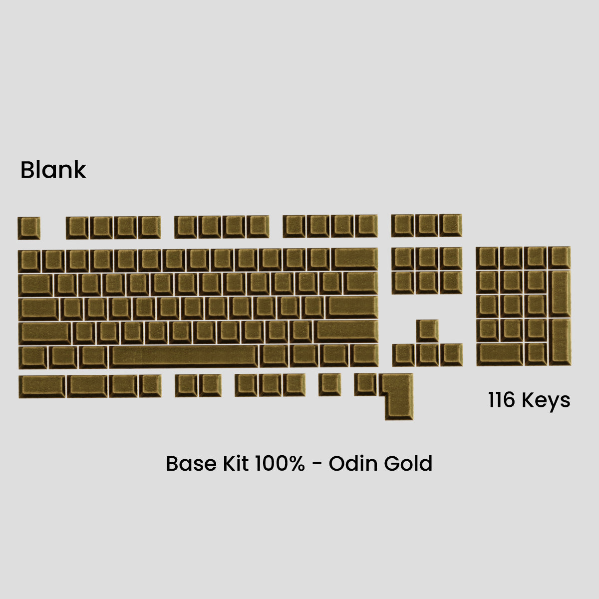 (Group Buy) Awekeys Viking Antiques Full Metal Keycap Set (Base Kits)