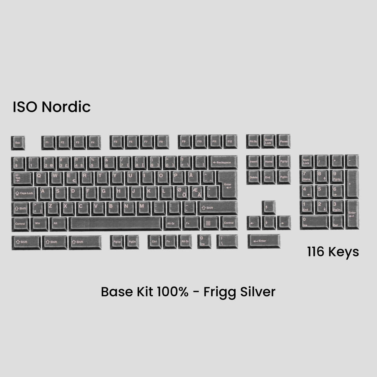 (Group Buy) Awekeys Viking Antiques Full Metal Keycap Set (Base Kits)