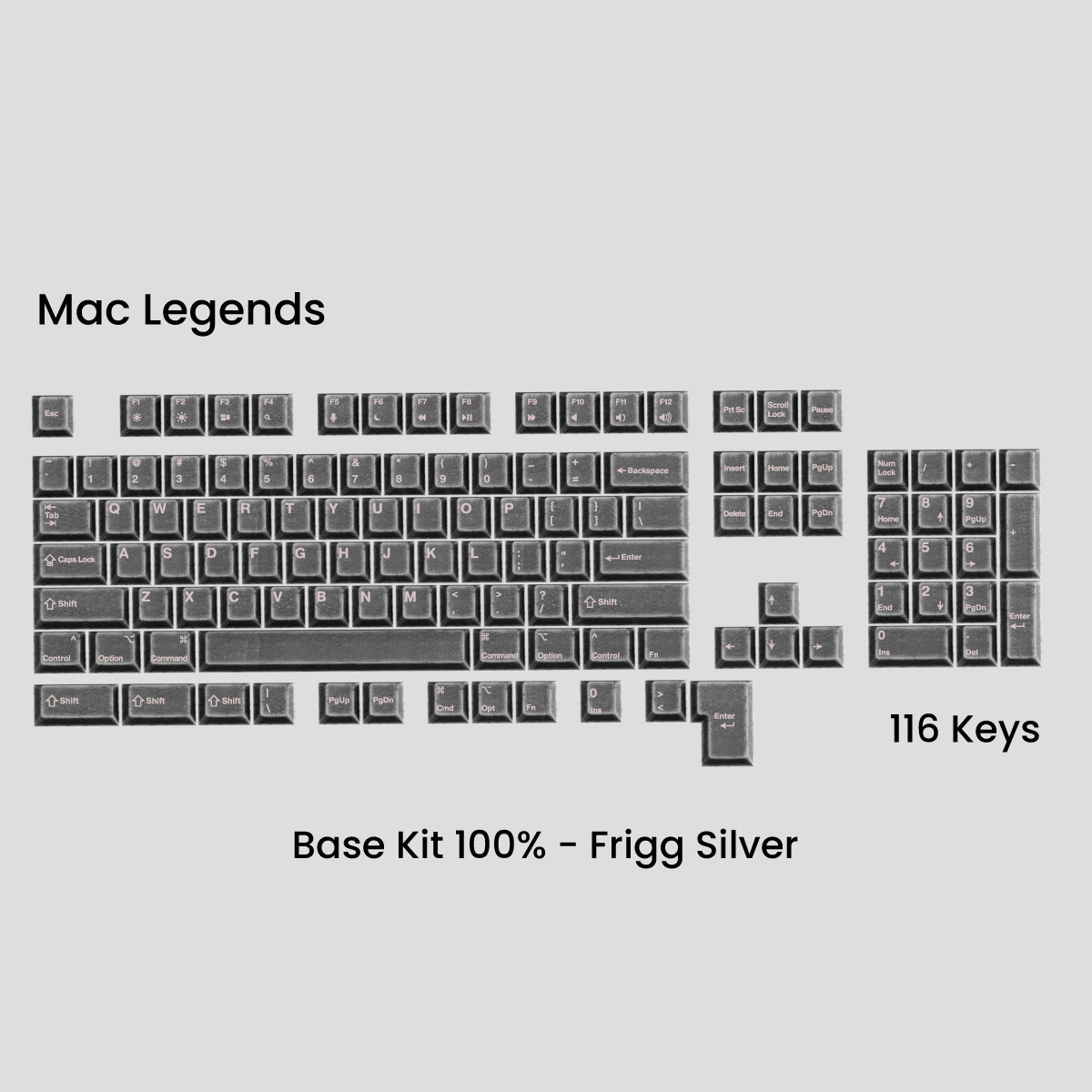 (Group Buy) Awekeys Viking Antiques Full Metal Keycap Set (Base Kits)