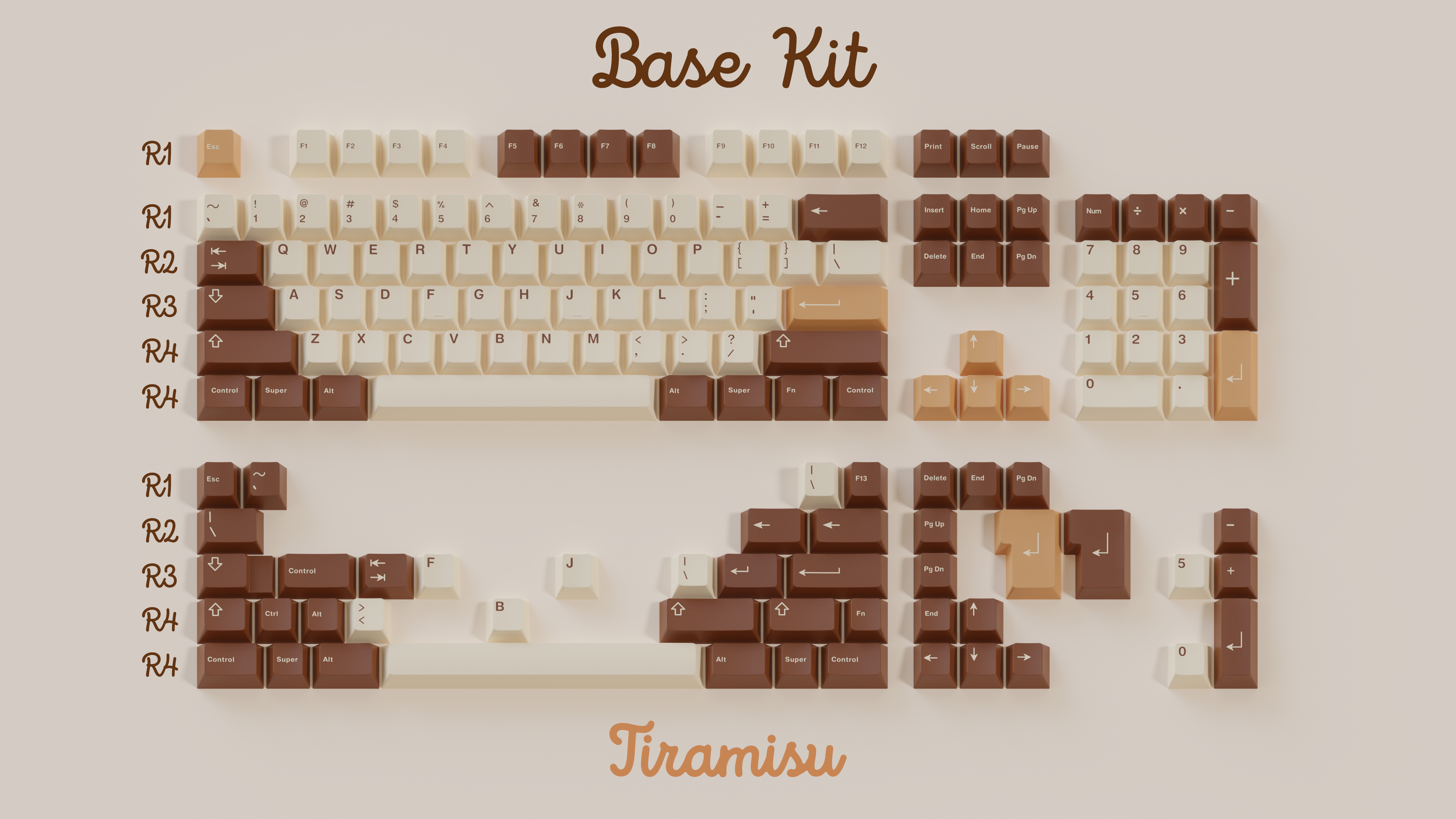 (Pre Order) GMK Tiramisu