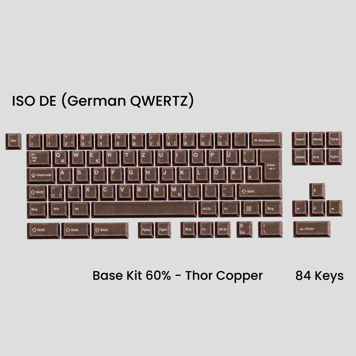 (Group Buy) Awekeys Viking Antiques Full Metal Keycap Set (Base Kits)