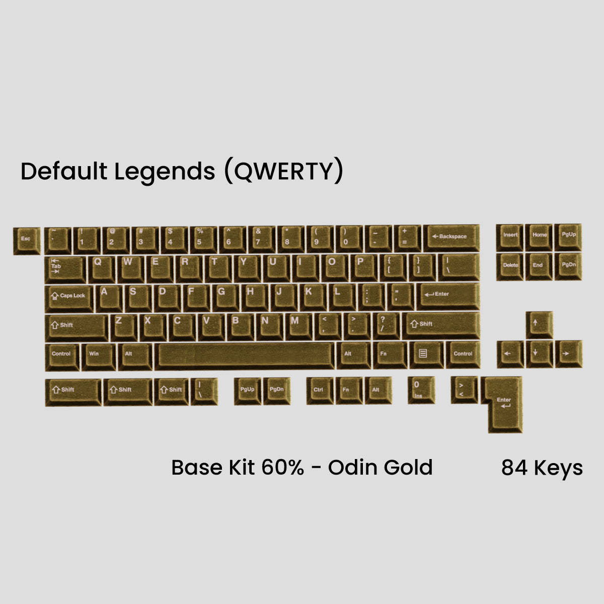 (Group Buy) Awekeys Viking Antiques Full Metal Keycap Set (Base Kits)
