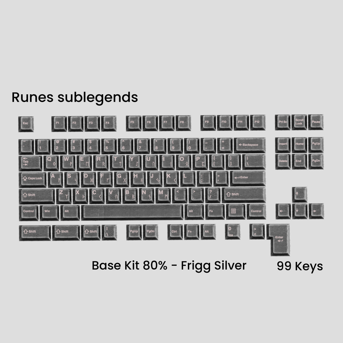 (Group Buy) Awekeys Viking Antiques Full Metal Keycap Set (Base Kits)