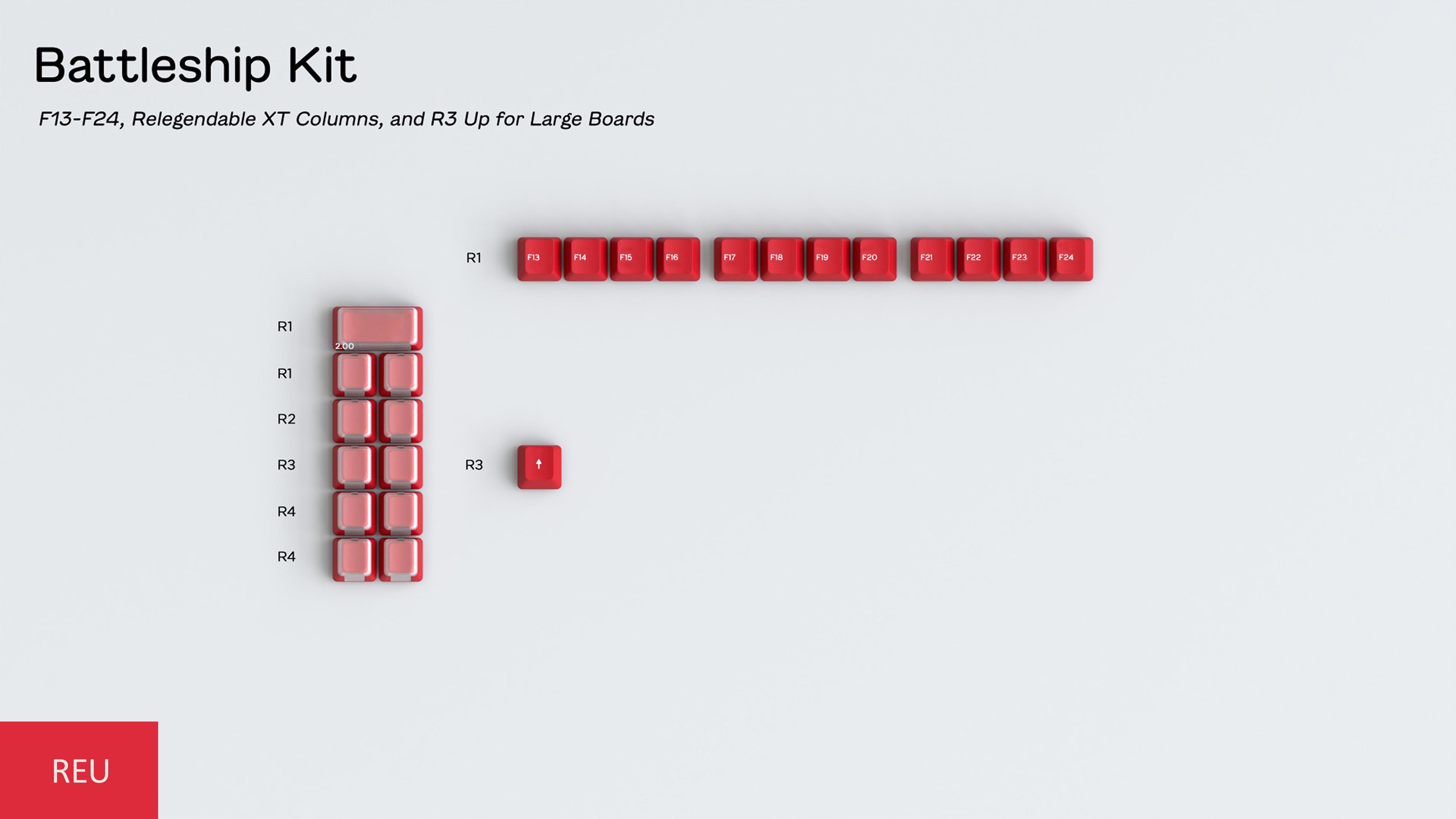 (Pre-Order) DCS ABS Flex Keycap Sets