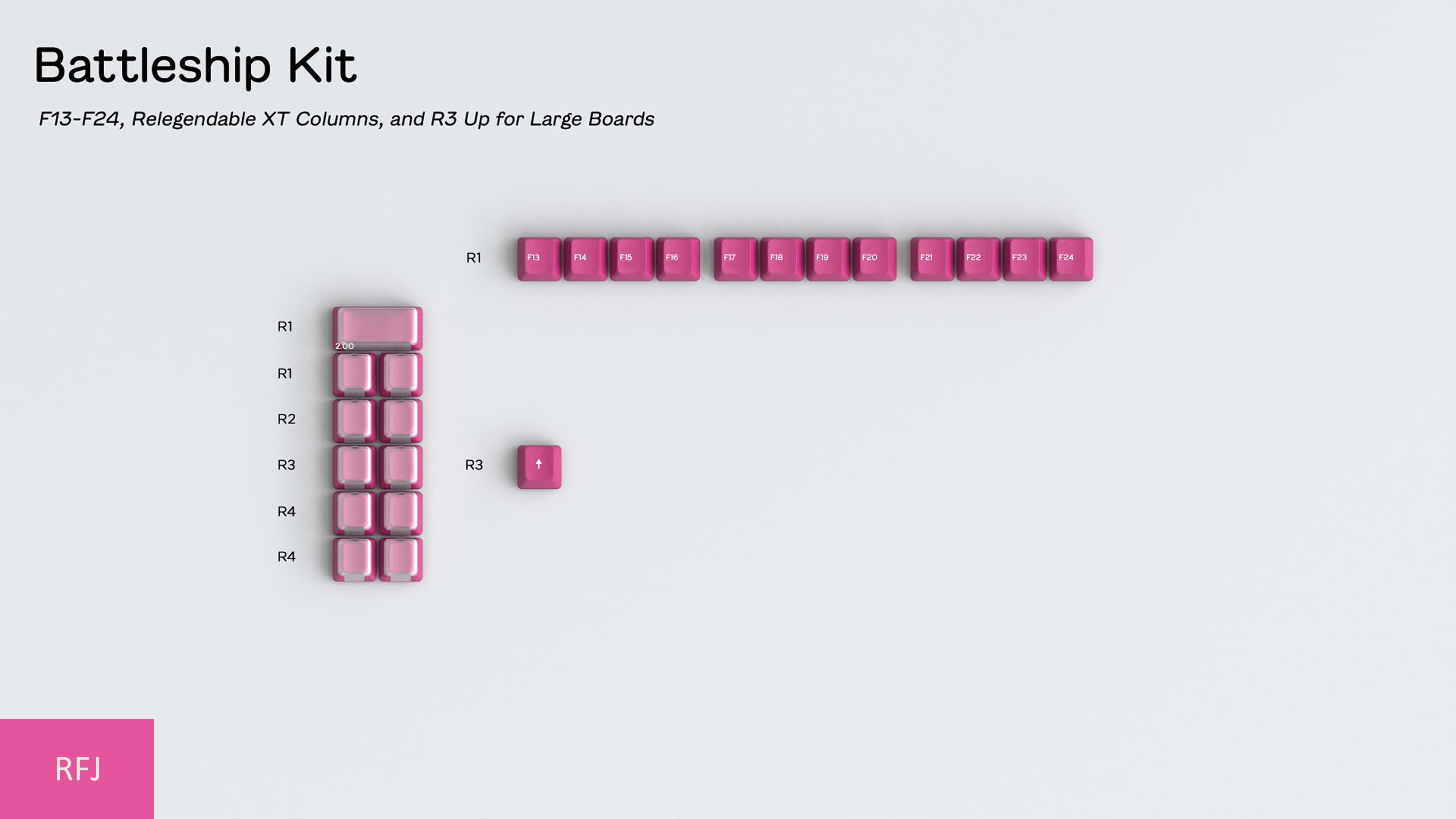 (Pre-Order) DCS ABS Flex Keycap Sets