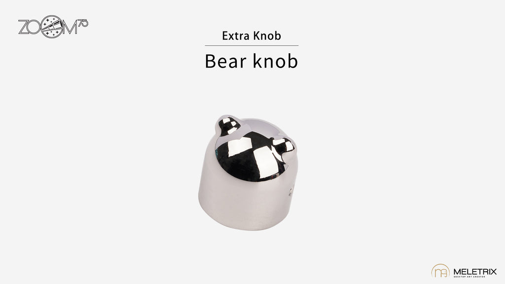 (Group Buy) Zoom75 LCD Screen Additional Knob / Weight / Knob Modular