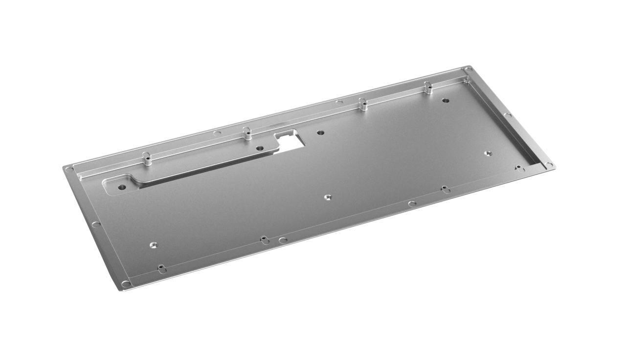 render of Keycult No. 3 Bottom in Ano Silver