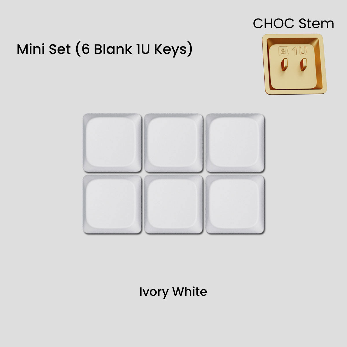 (Group Buy) Awekeys Air - Low Profile Metal Keycaps - CHOC Switches