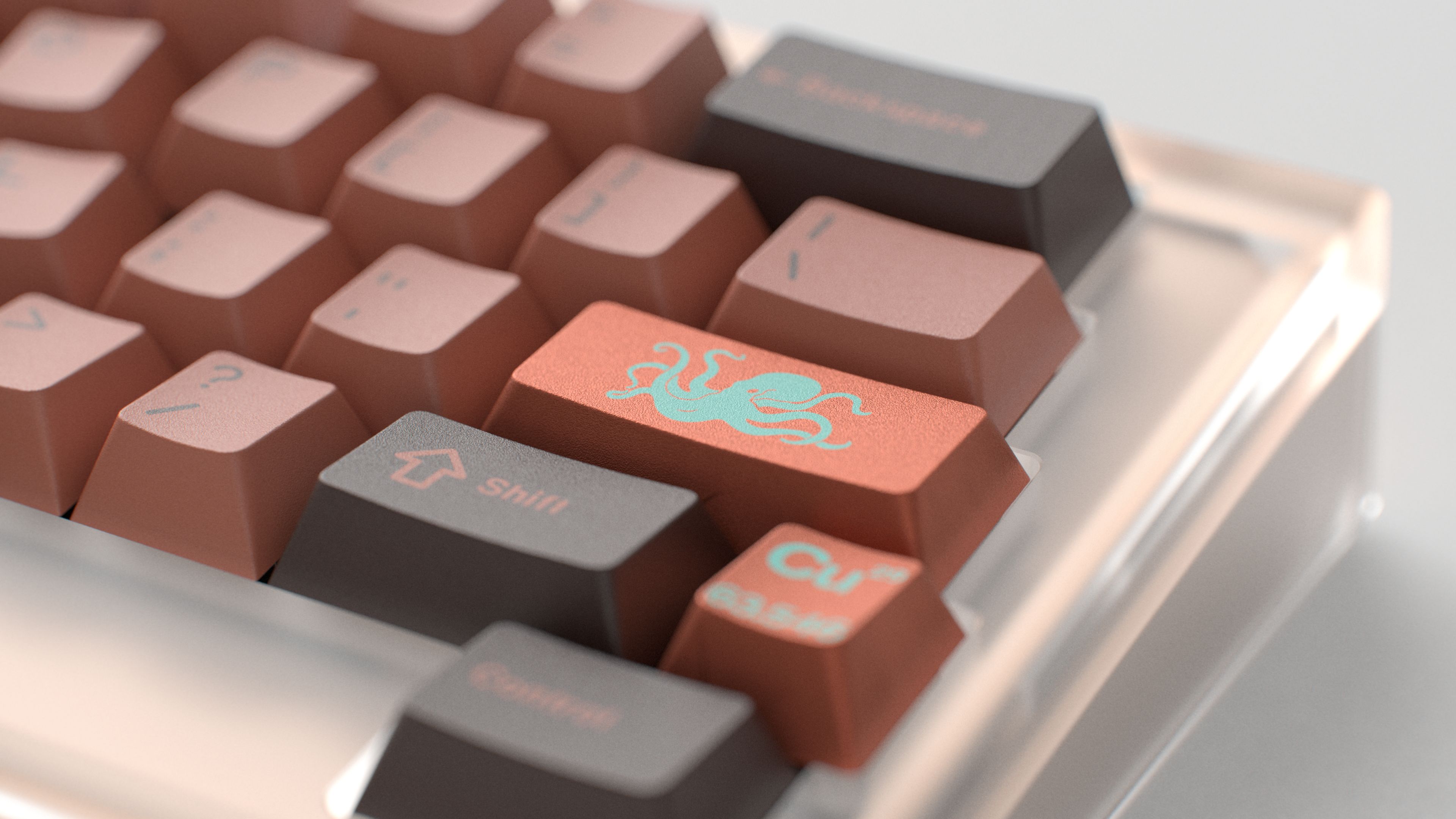 (In Stock) GMK CYL Copper R2 Keycaps