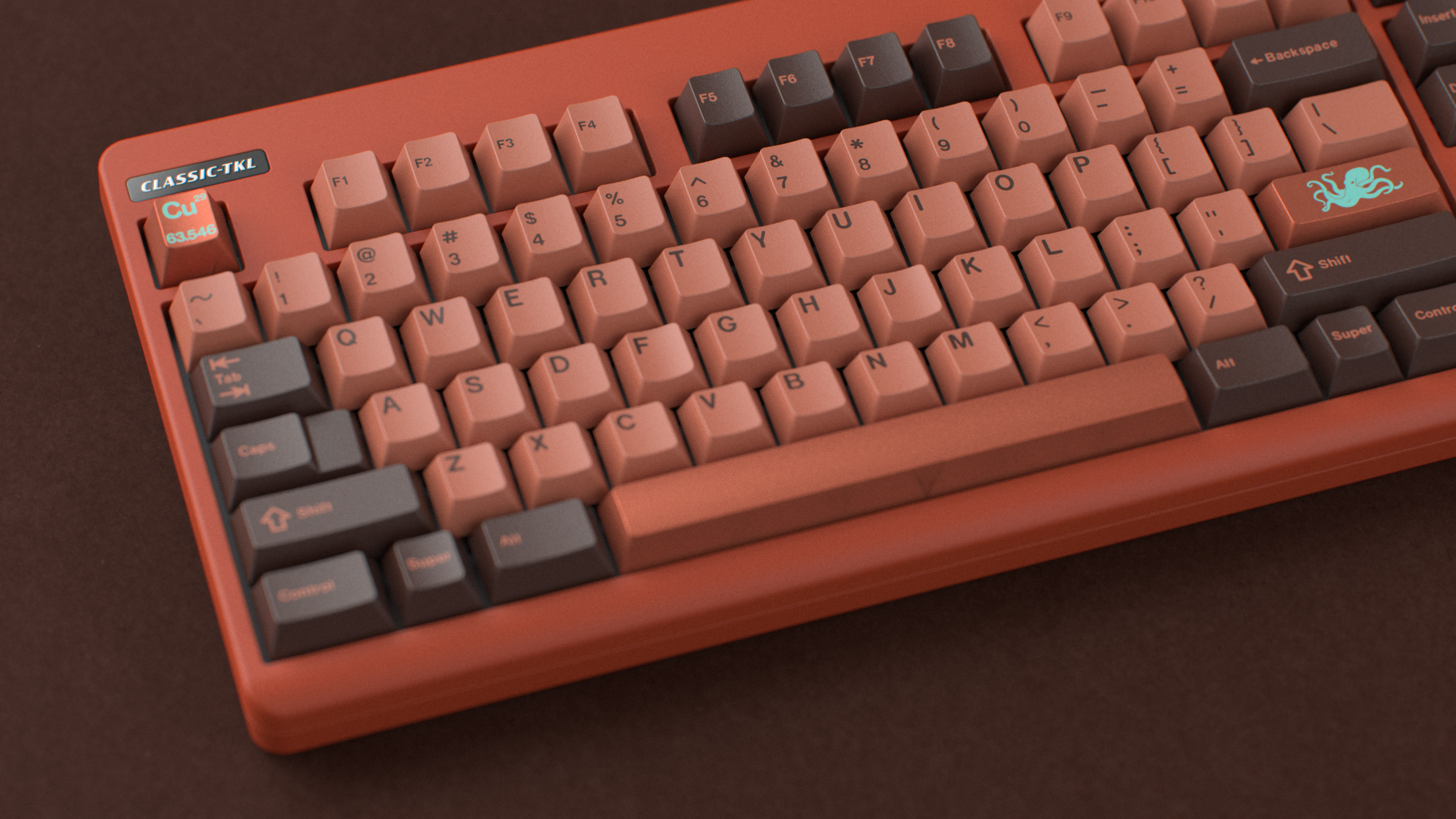 (In Stock) GMK CYL Copper R2 Keycaps