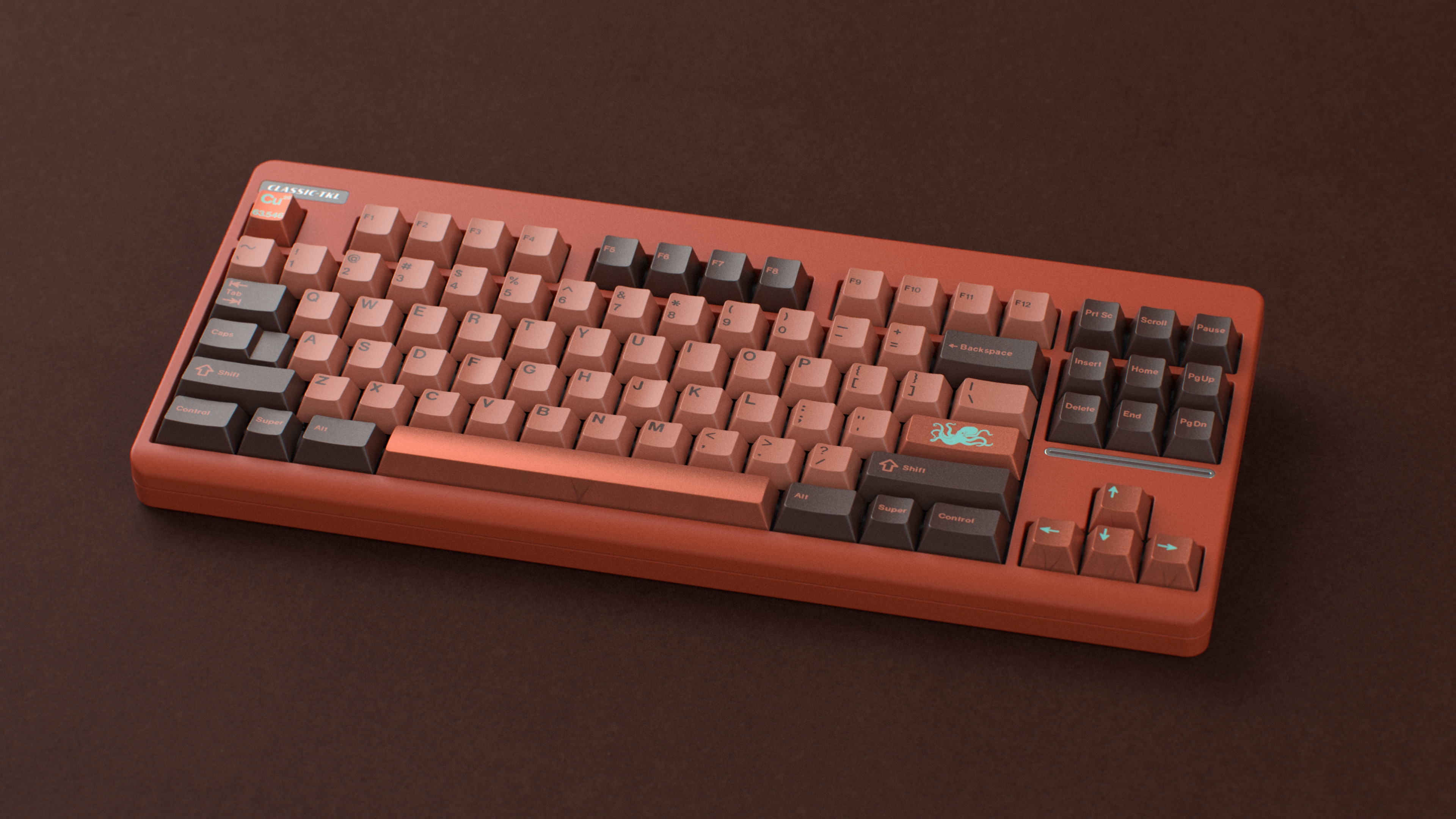 (In Stock) GMK CYL Copper R2 Keycaps