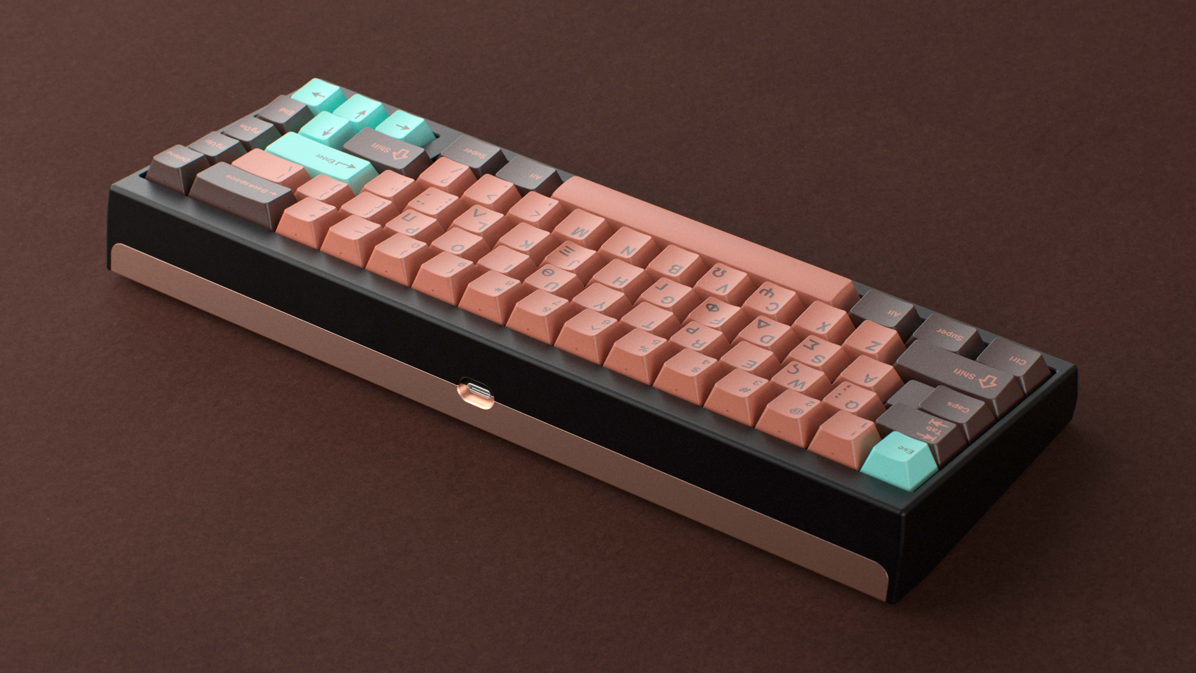 (In Stock) GMK CYL Copper R2 Keycaps