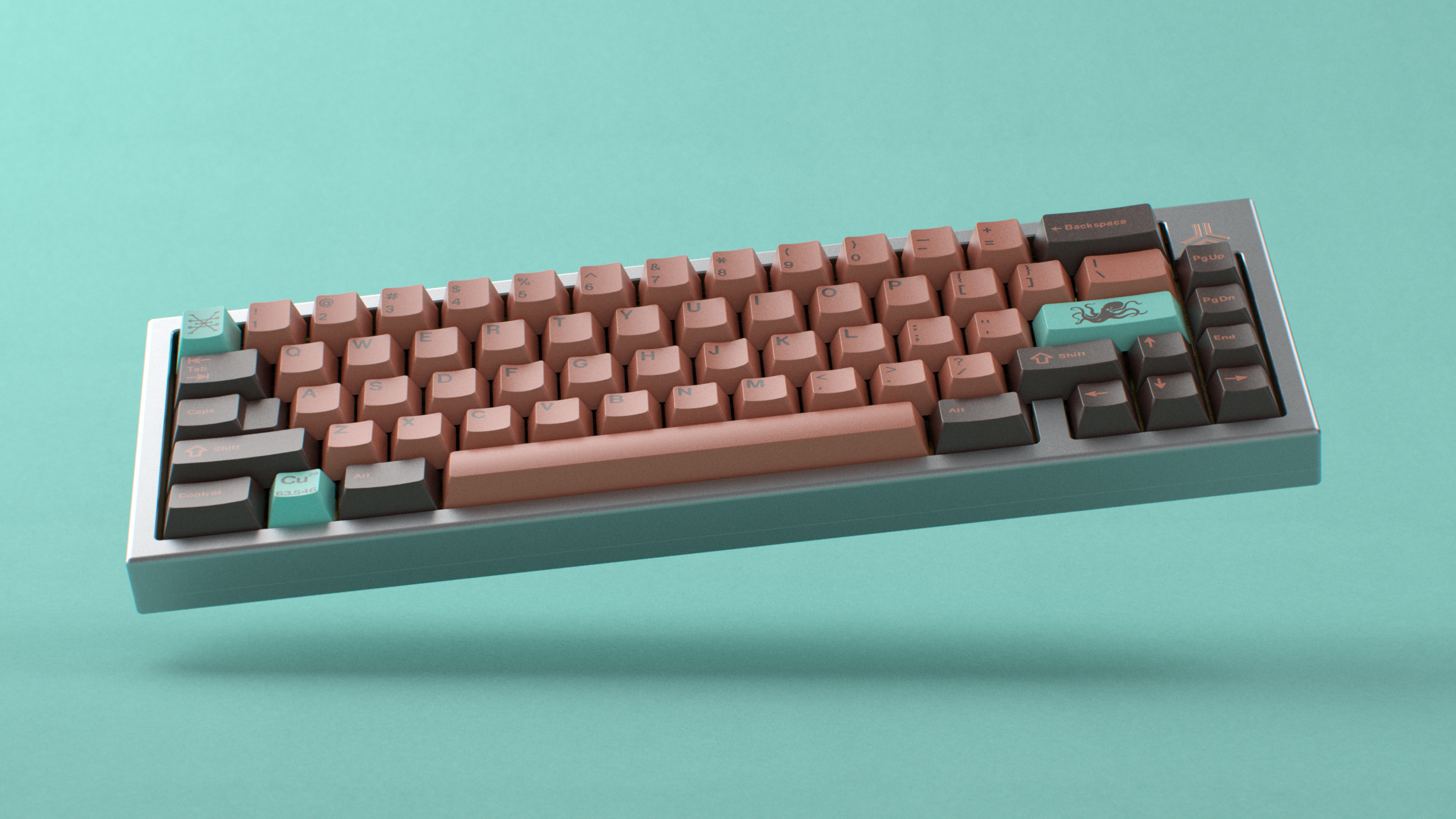 (In Stock) GMK CYL Copper R2 Keycaps