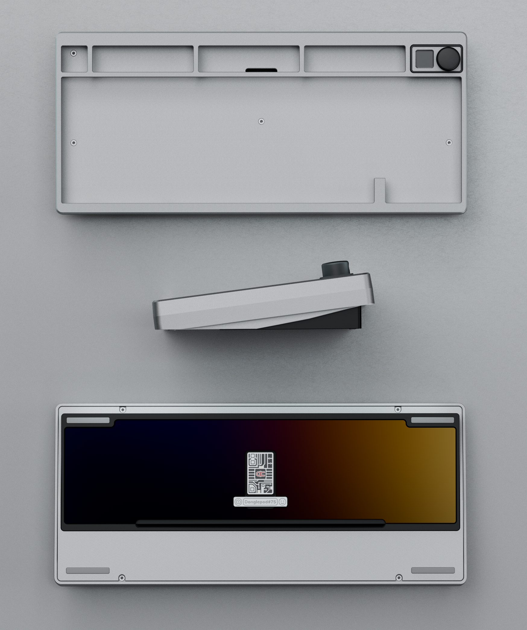 (In Stock) QwertyKeys QK75N Keyboard Kit