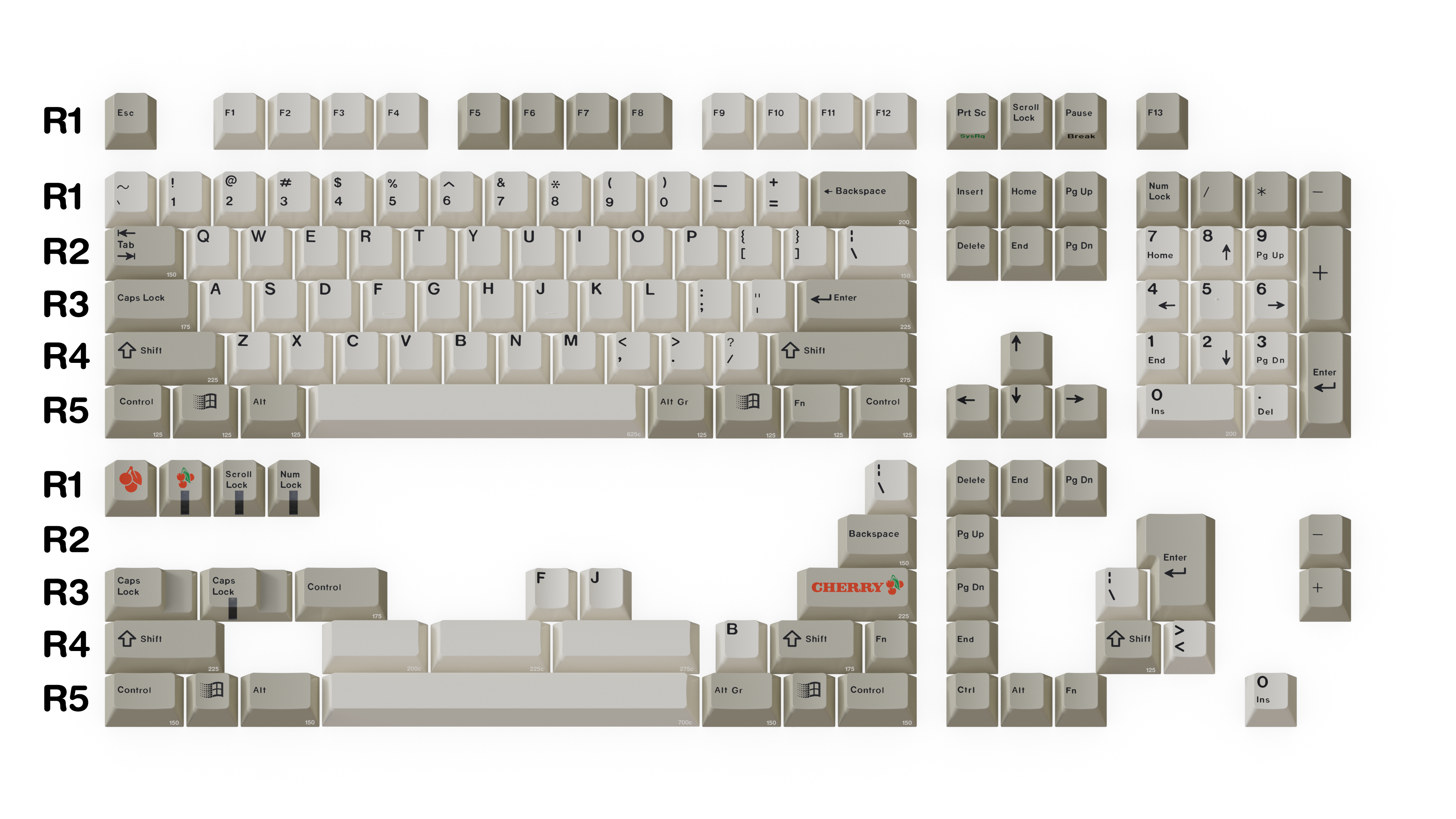 (In Stock) GMK Classic Beige