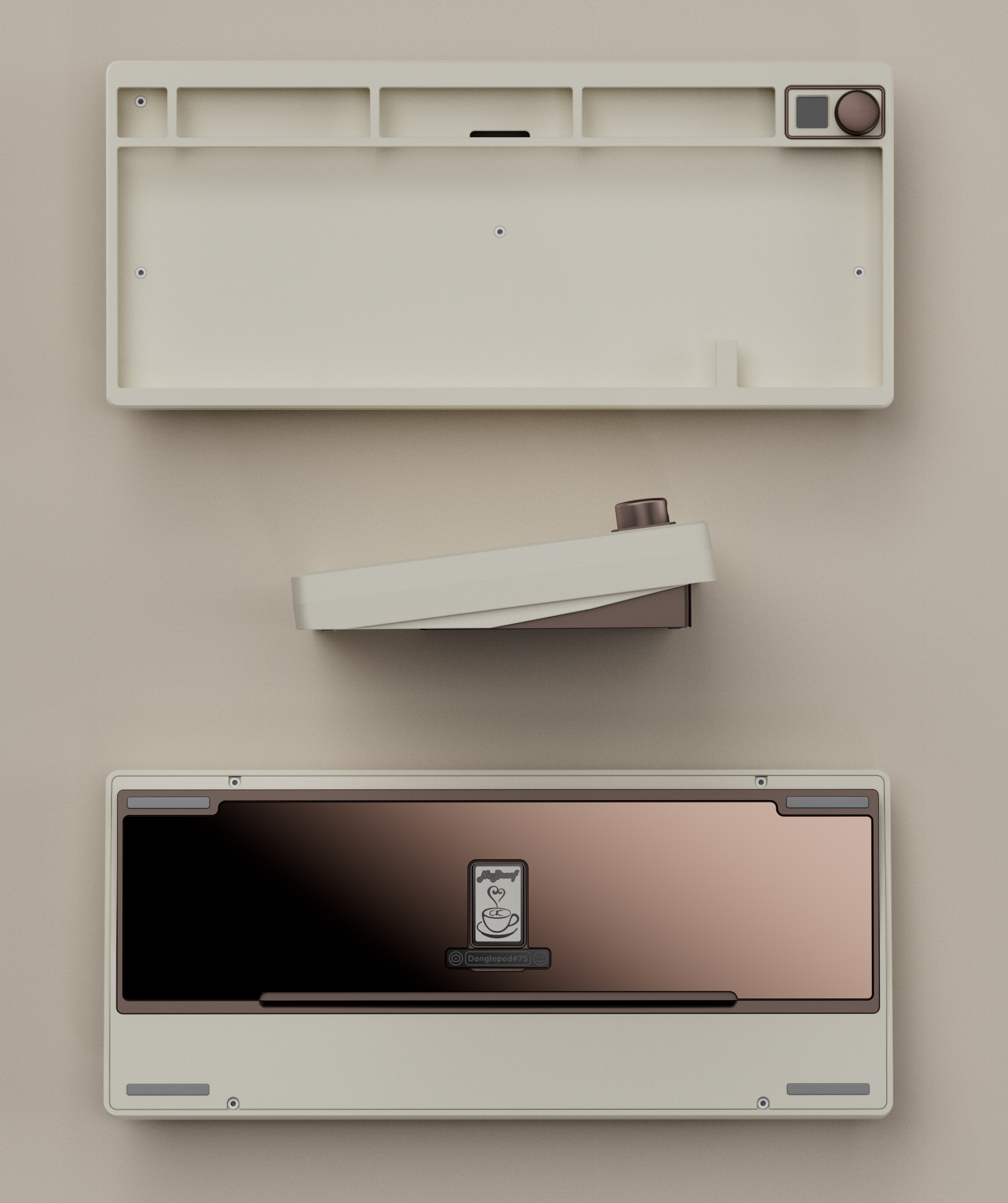 (In Stock) QwertyKeys QK75N Keyboard Kit