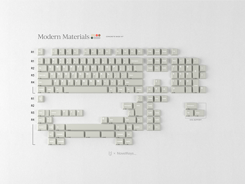 (In Stock) GMK CYL Modern Materials Keycaps