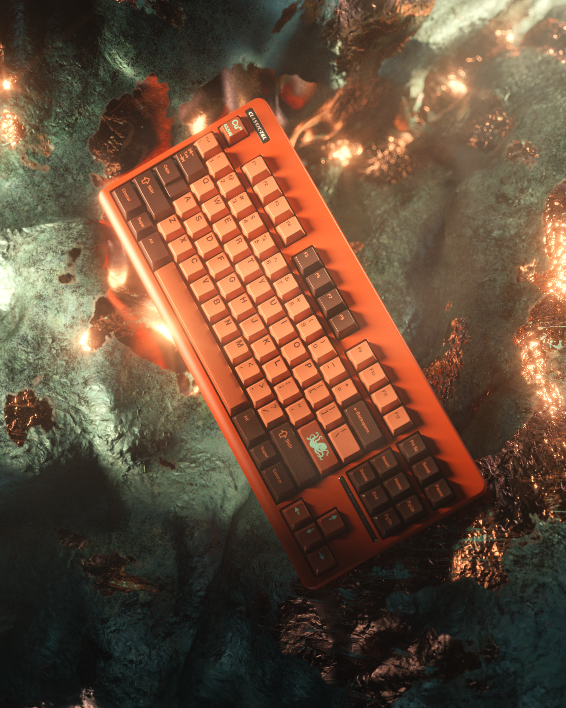 (In Stock) GMK CYL Copper R2 Keycaps