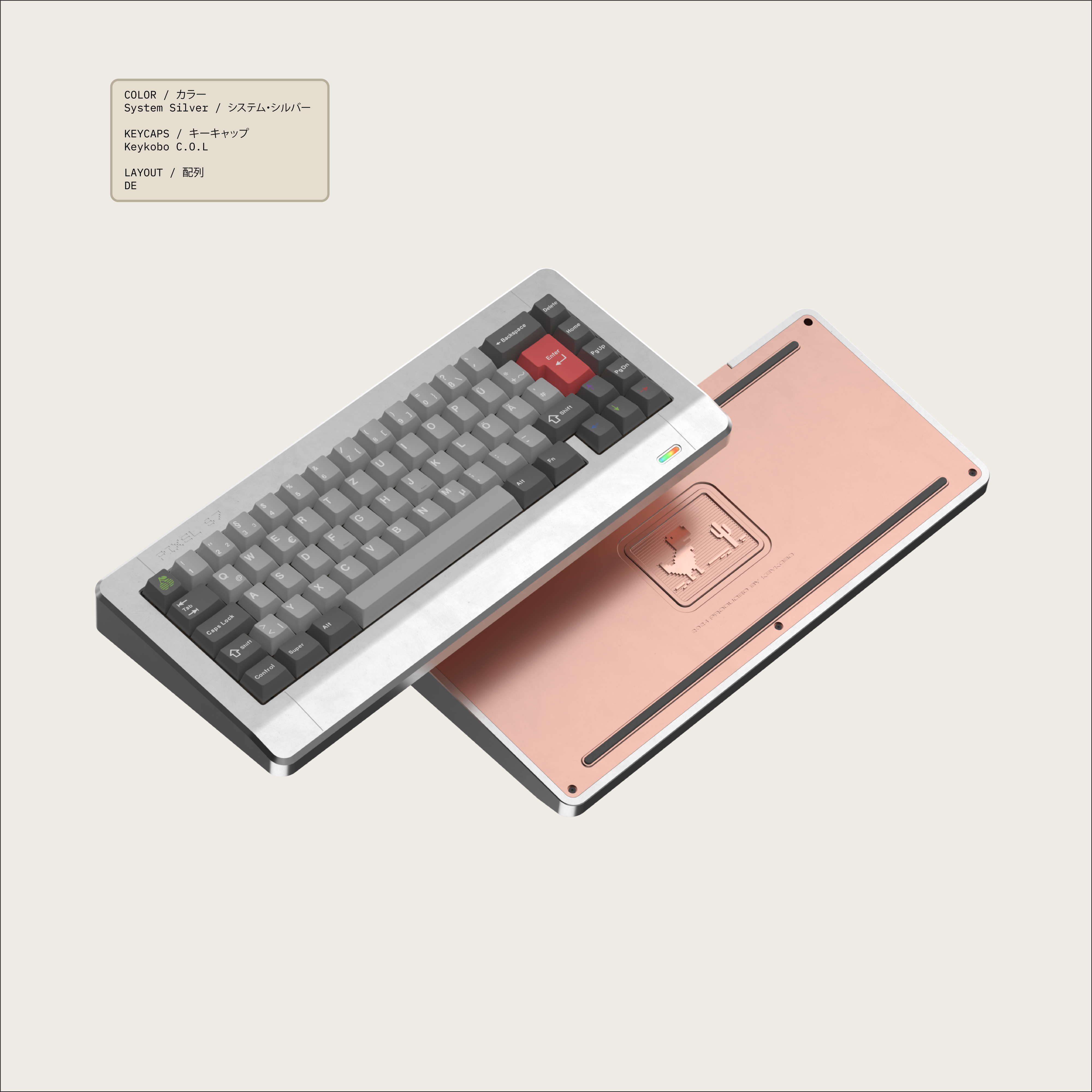 (Group Buy) Pixtendo x Keykobo Pixel67 Keyboard