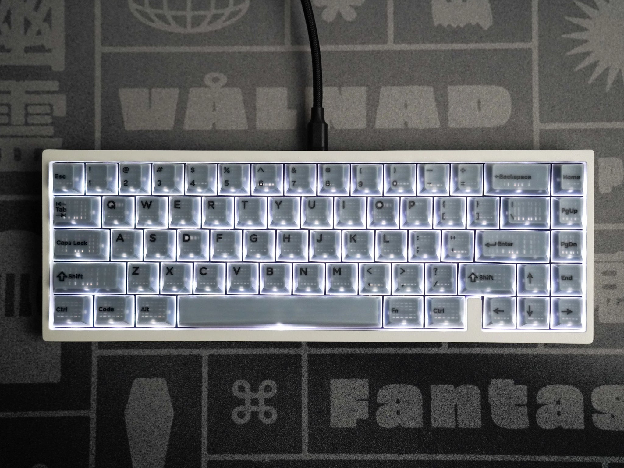 Domikey Ghost keycap Basekit 【公式通販】