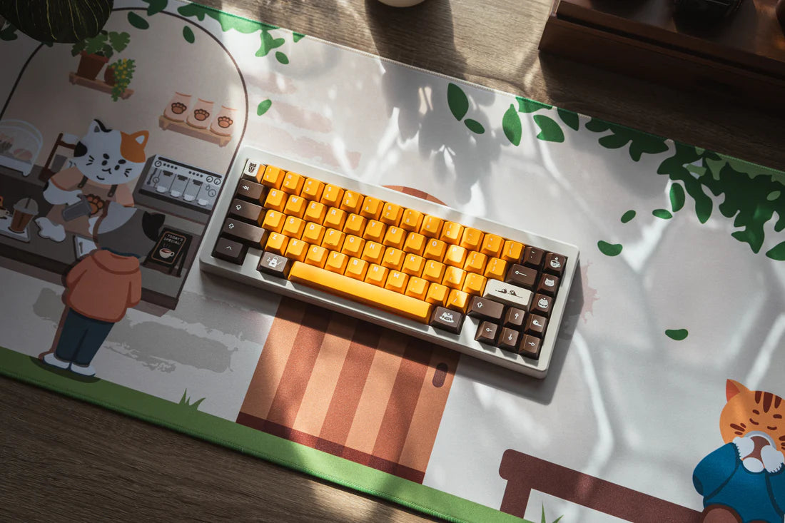 (In Stock) KCH Nekoccino Keycaps