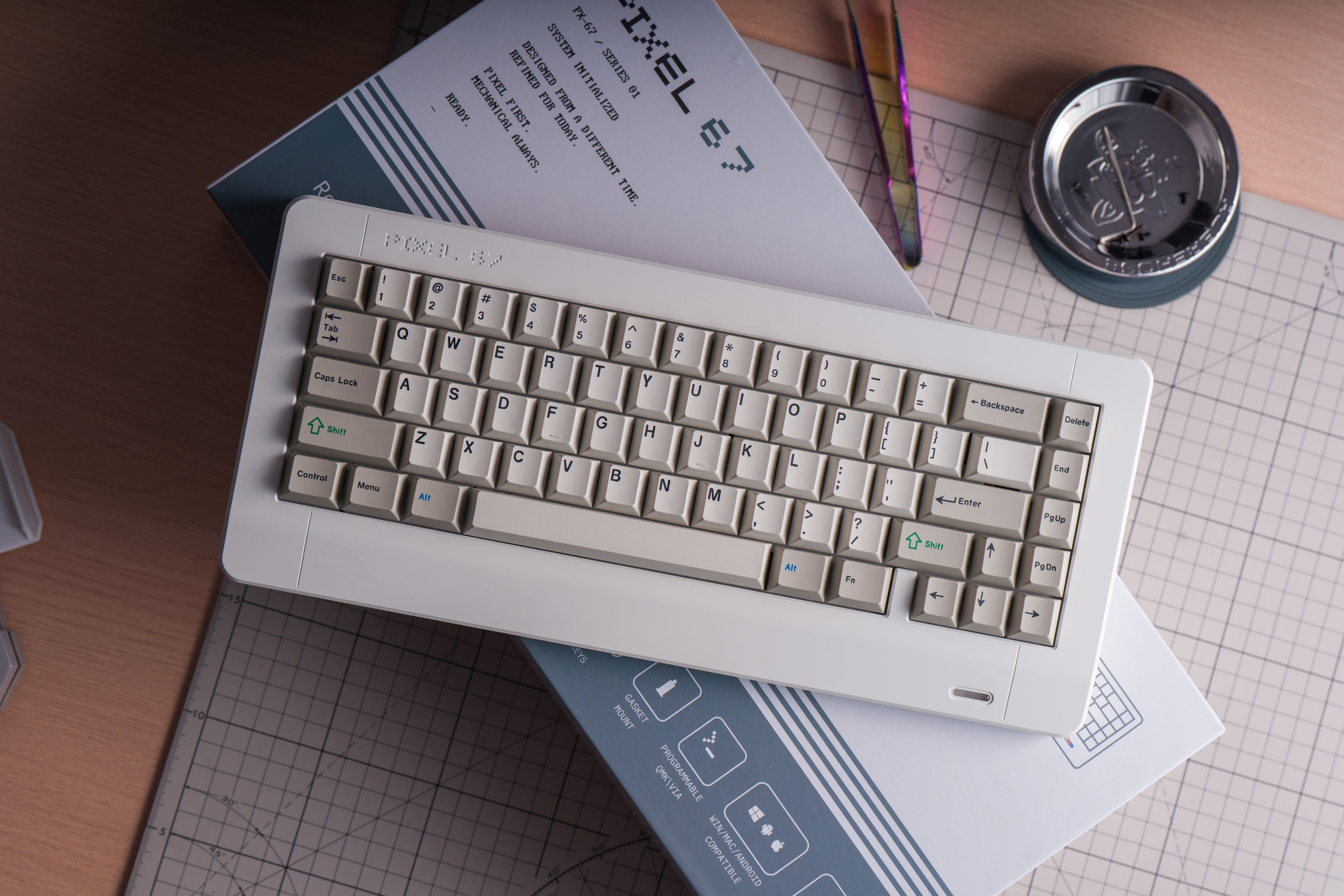 (Group Buy) Pixtendo x Keykobo Pixel67 Keyboard Barebone Kit