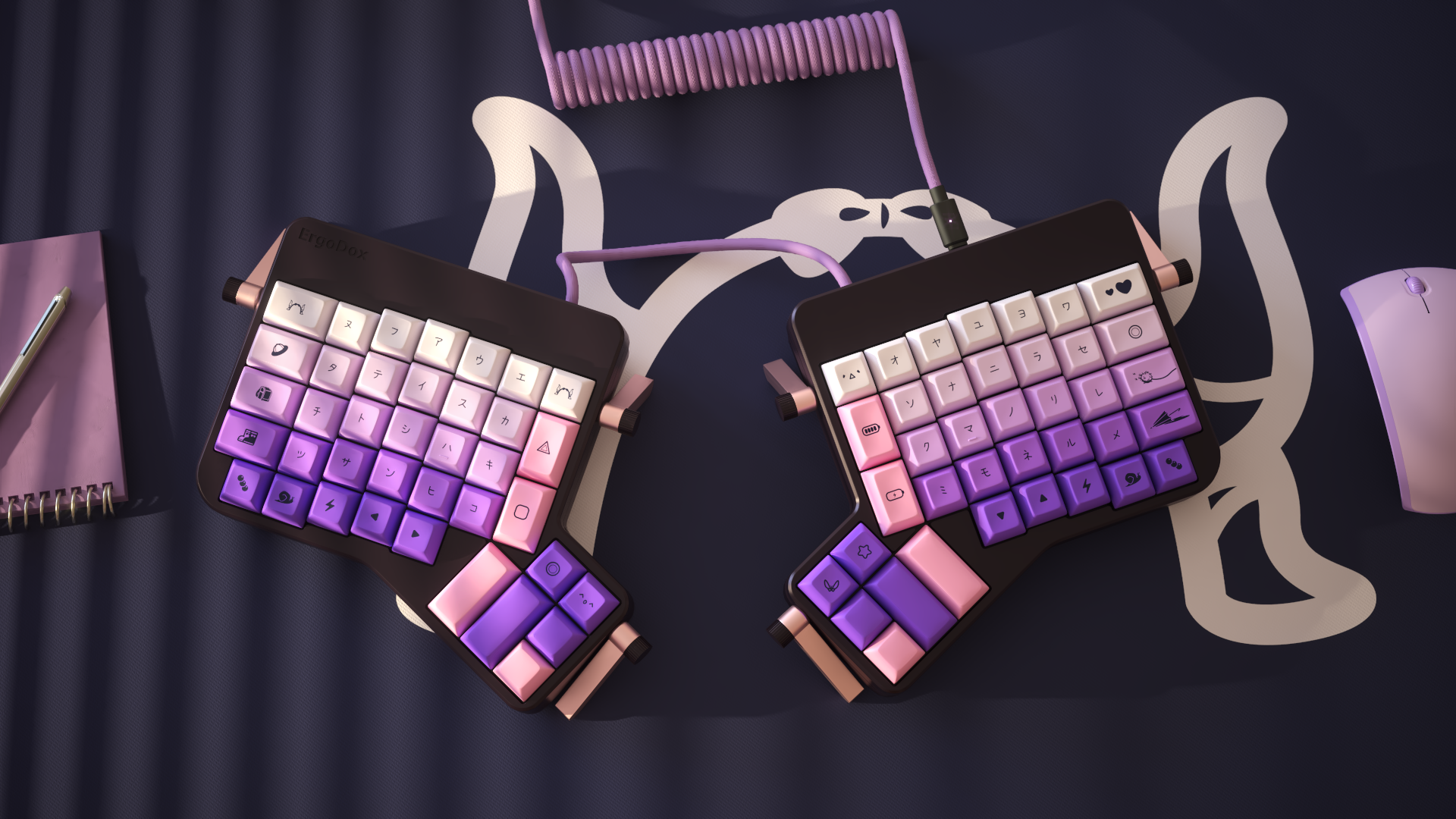 (In Stock) KAM Li'l Dragon Keyset