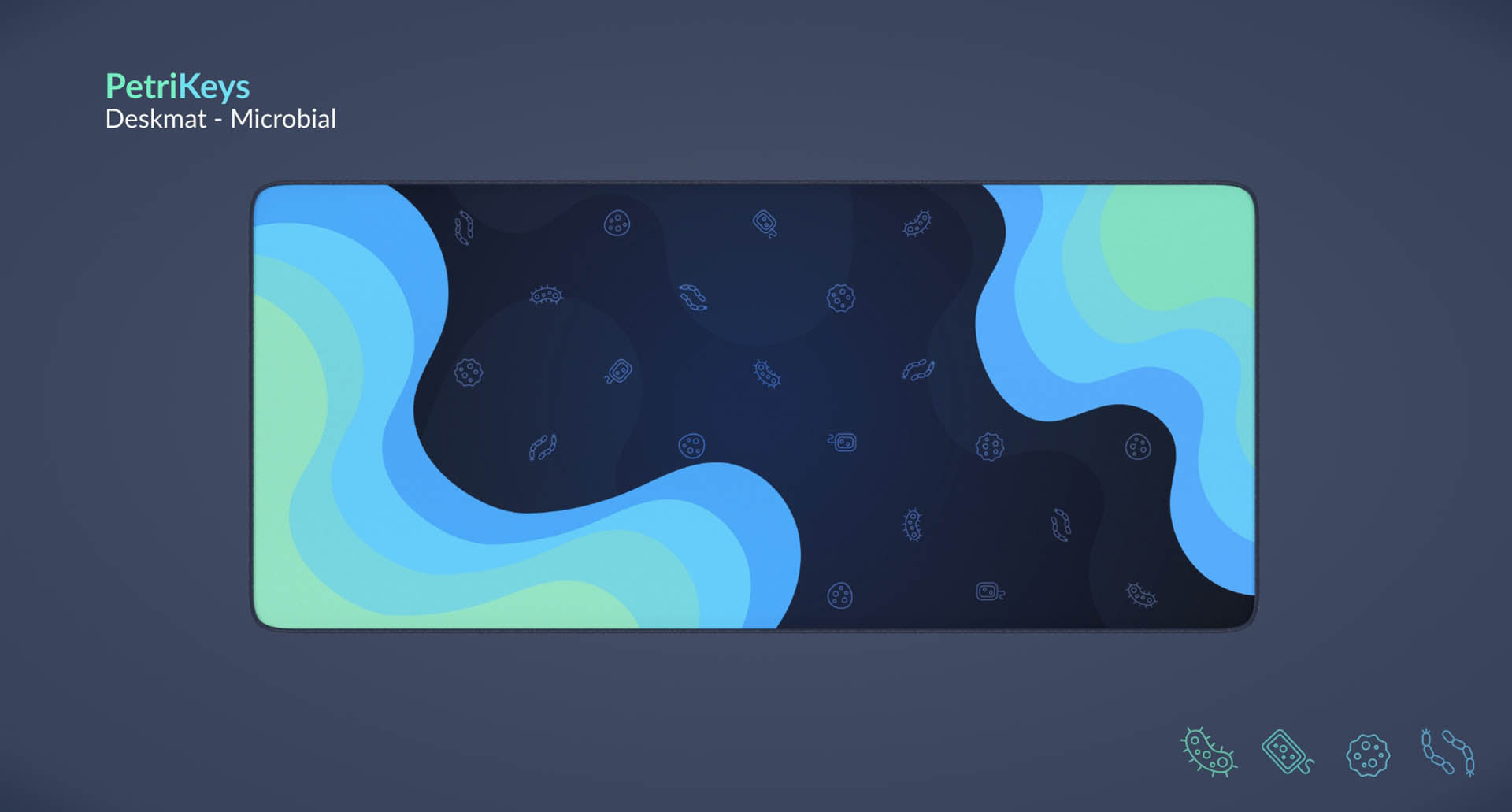 (In Stock) DSA Petrikeys Deskmats