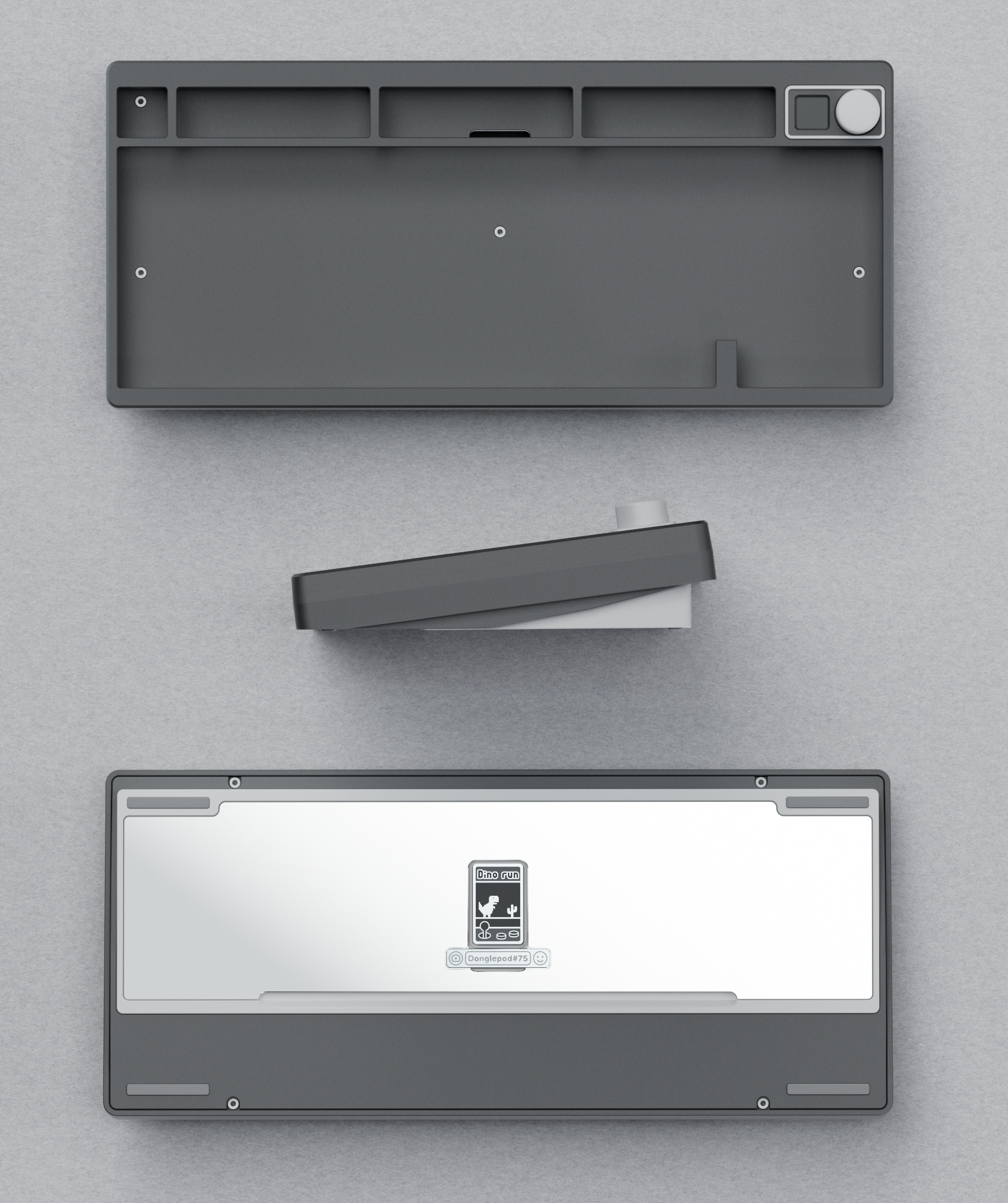 (In Stock) QwertyKeys QK75N Keyboard Kit