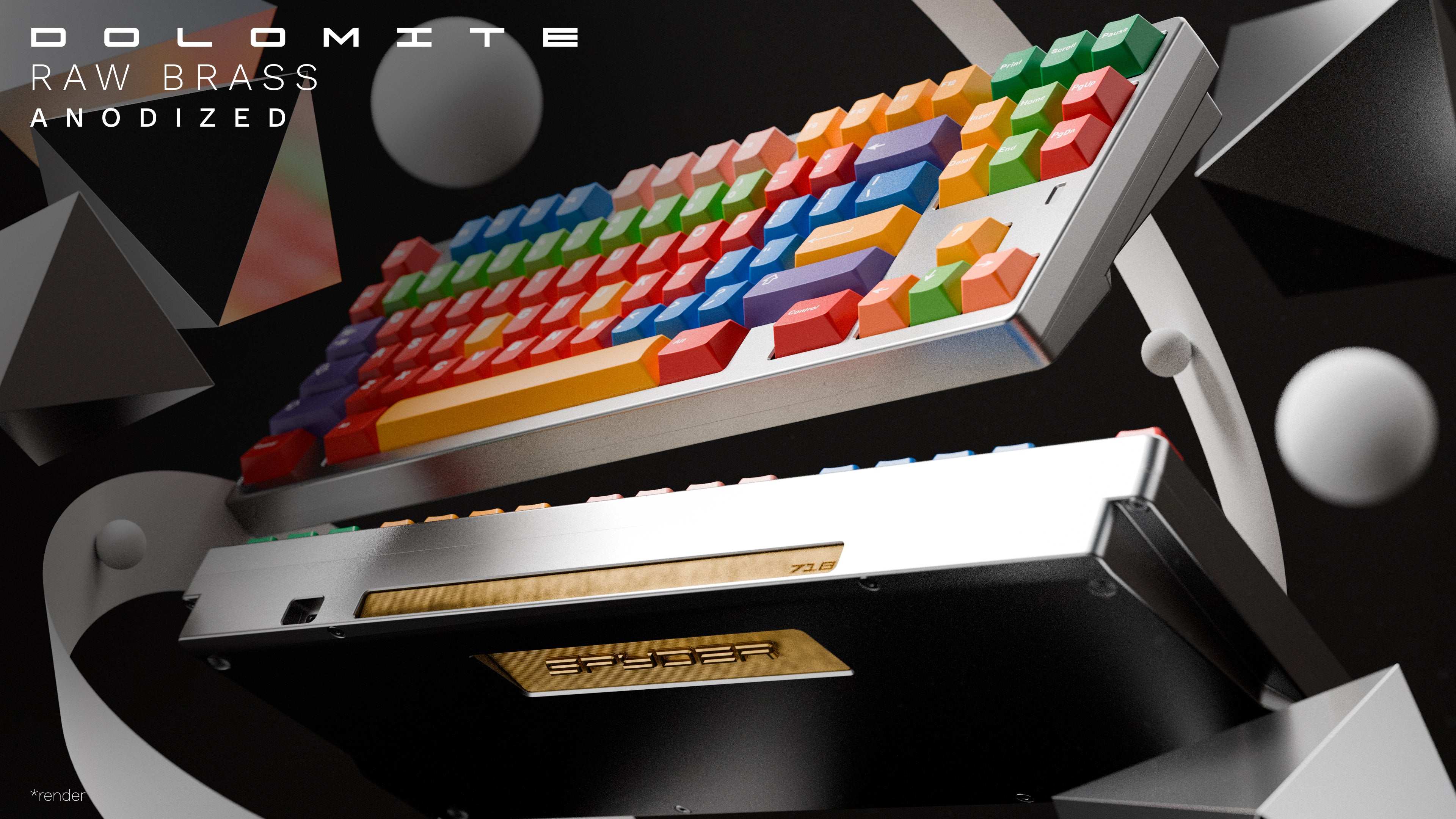 (In Stock) Spyder Keyboard Kit