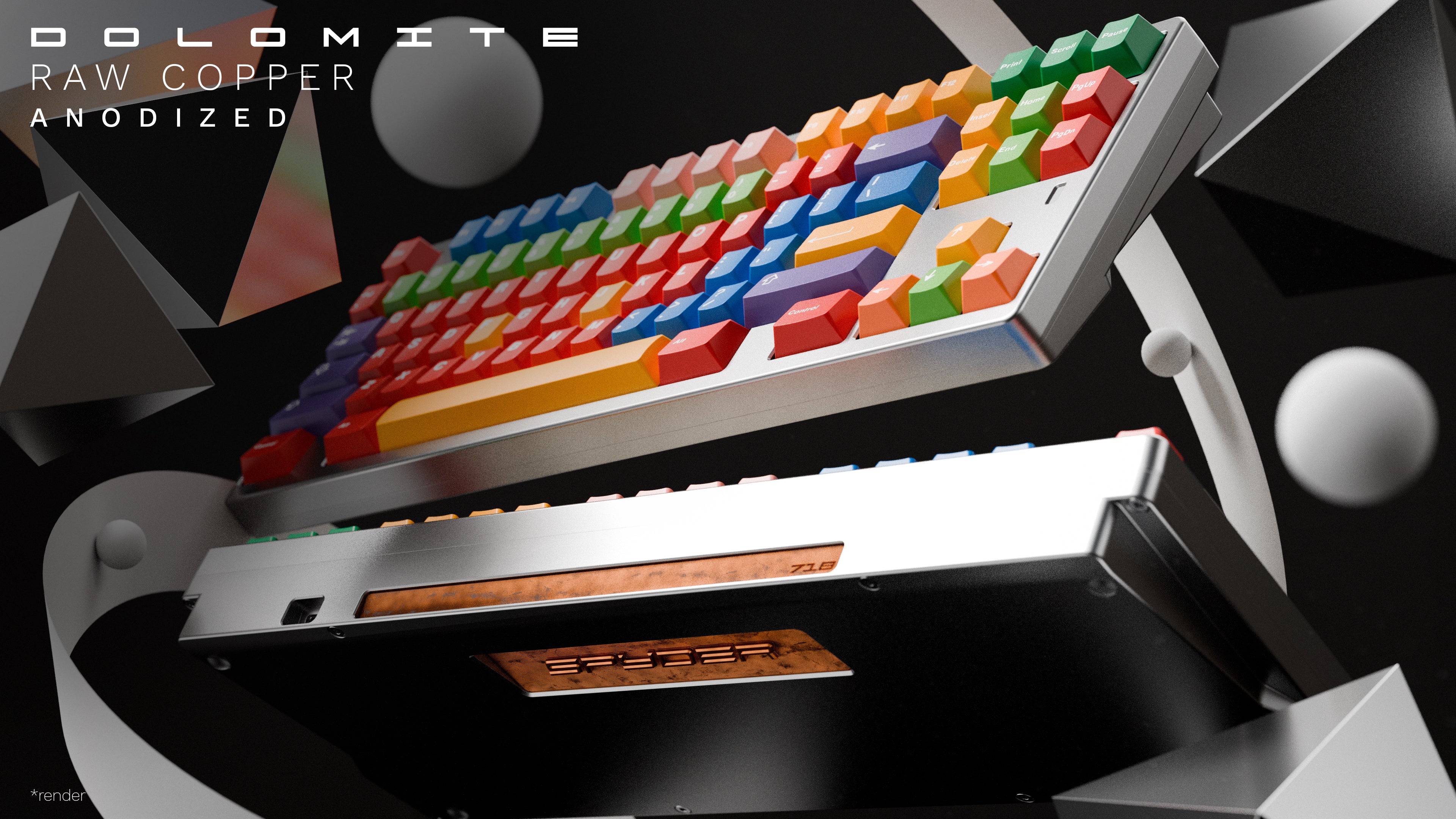 (In Stock) Spyder Keyboard Kit