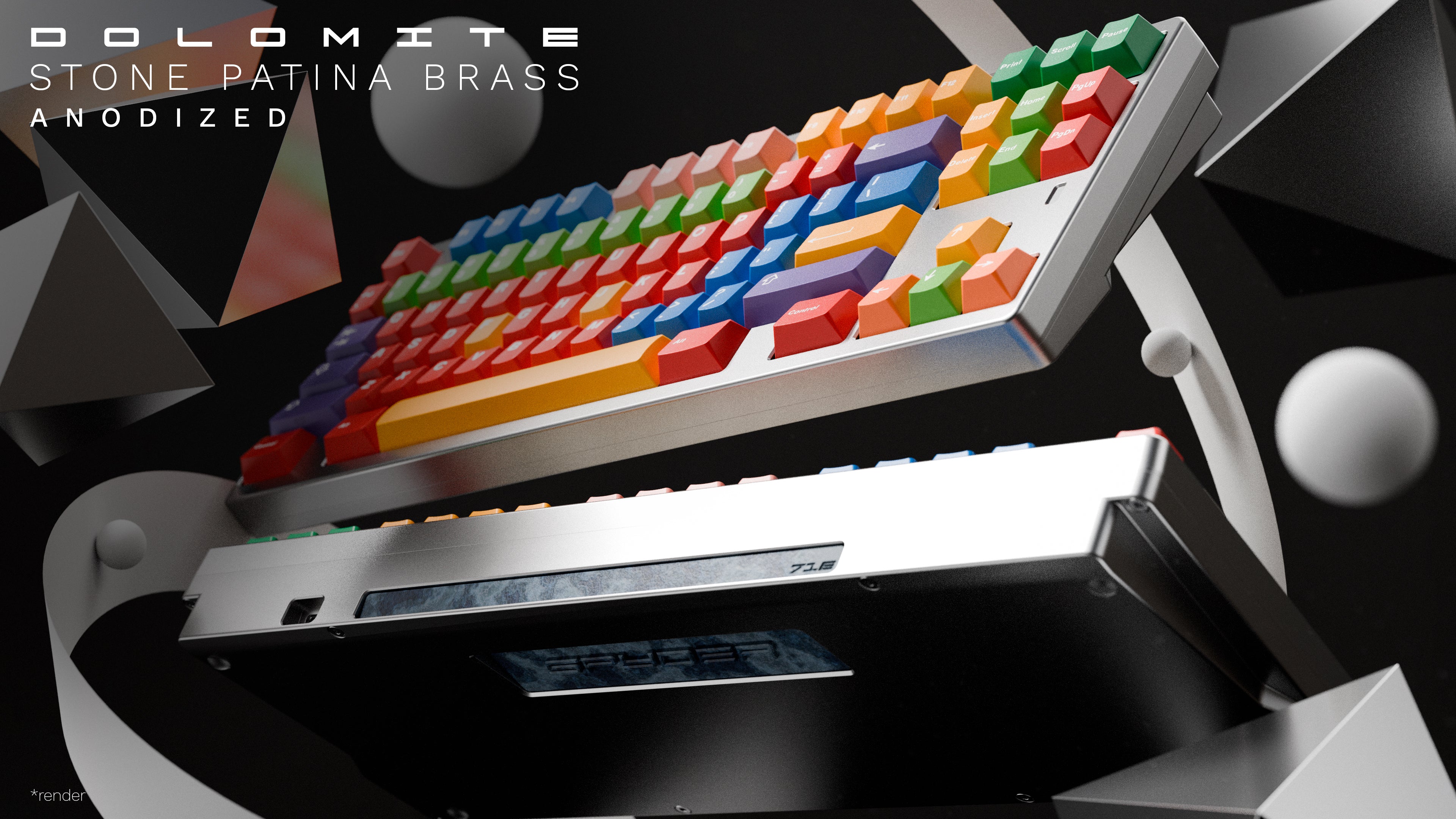 (In Stock) Spyder Keyboard Kit