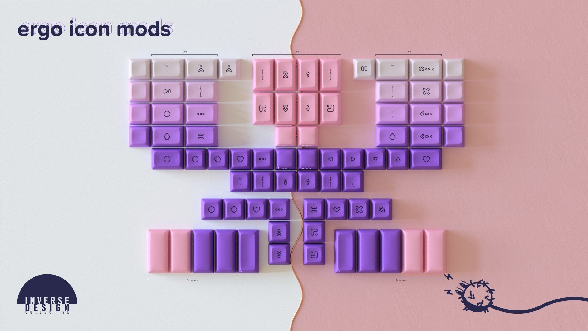(In Stock) KAM Li'l Dragon Keyset