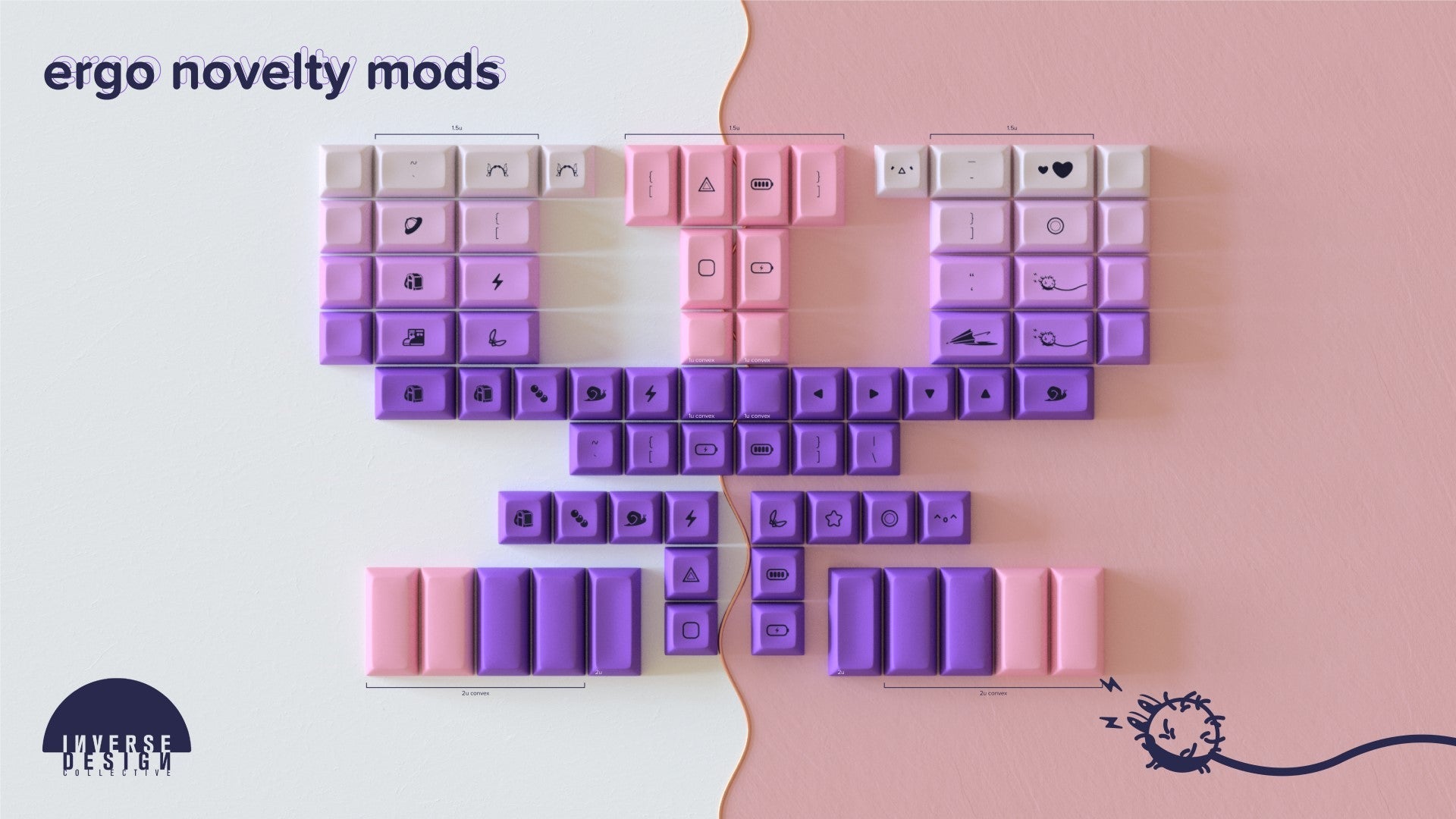 (In Stock) KAM Li'l Dragon Keyset