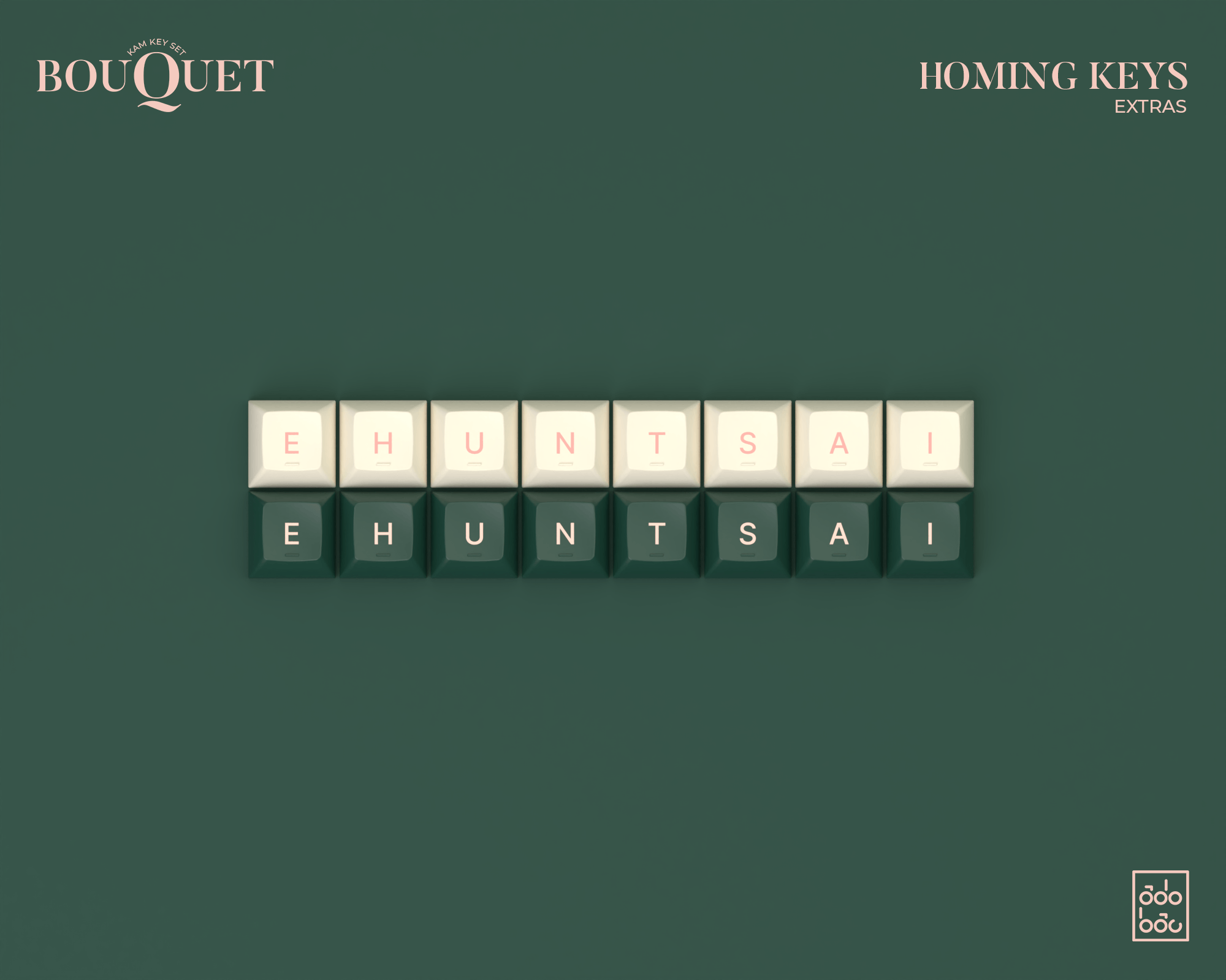 (In Stock) KAM Bouquet Keyset