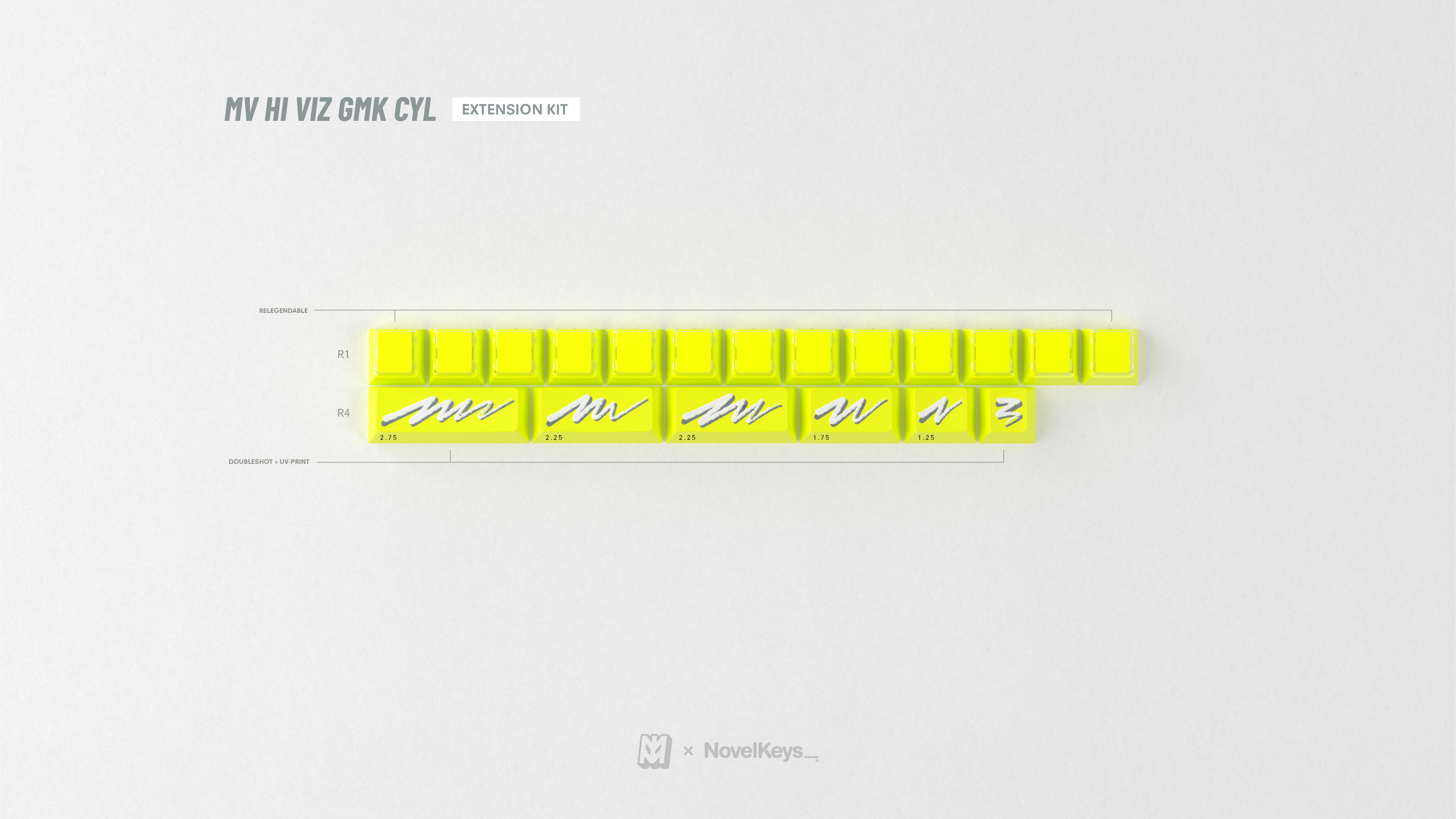 (Coming Soon) GMK CYL Hi Viz R2