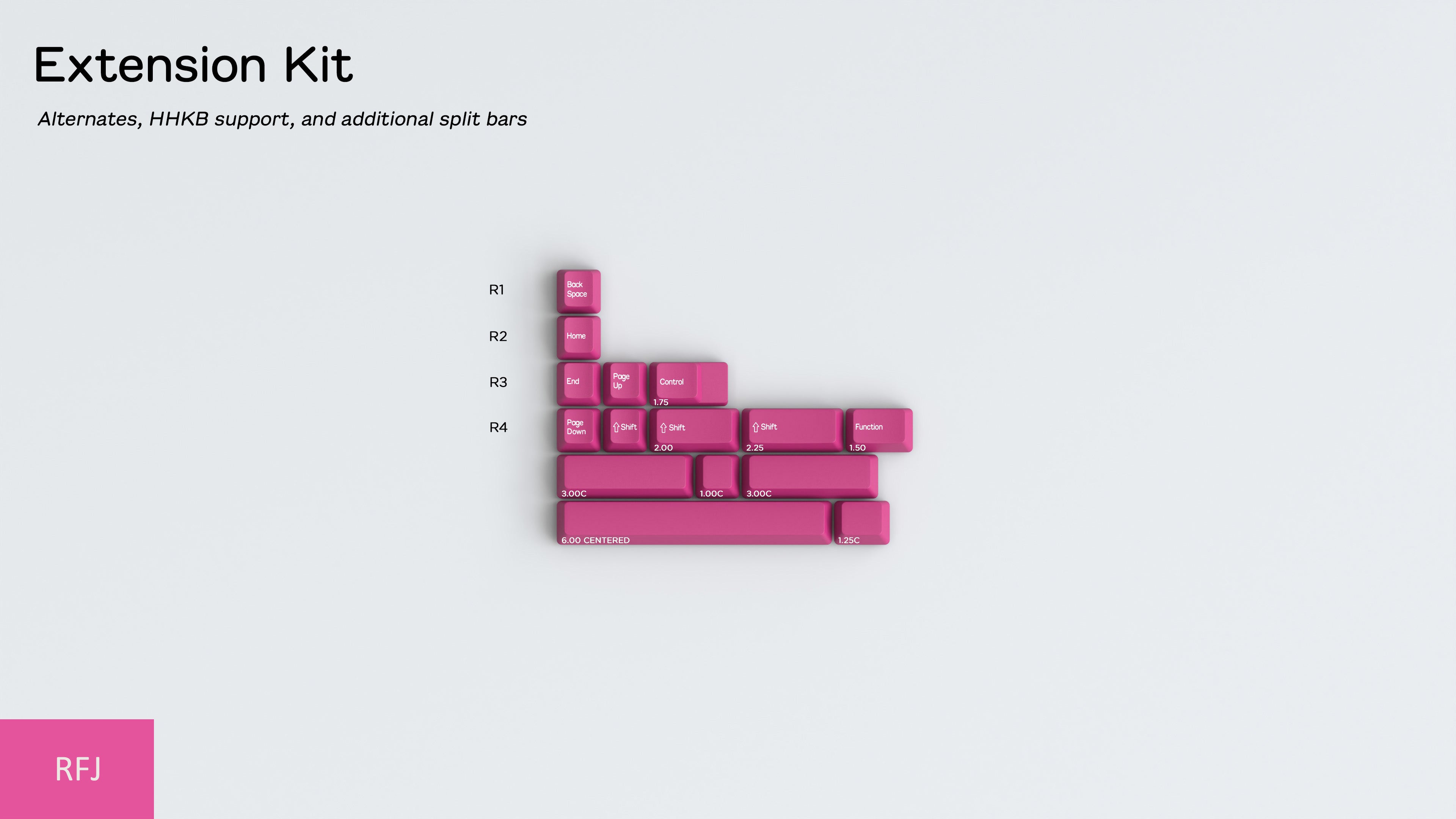 (Pre-Order) DCS ABS Flex Keycap Sets