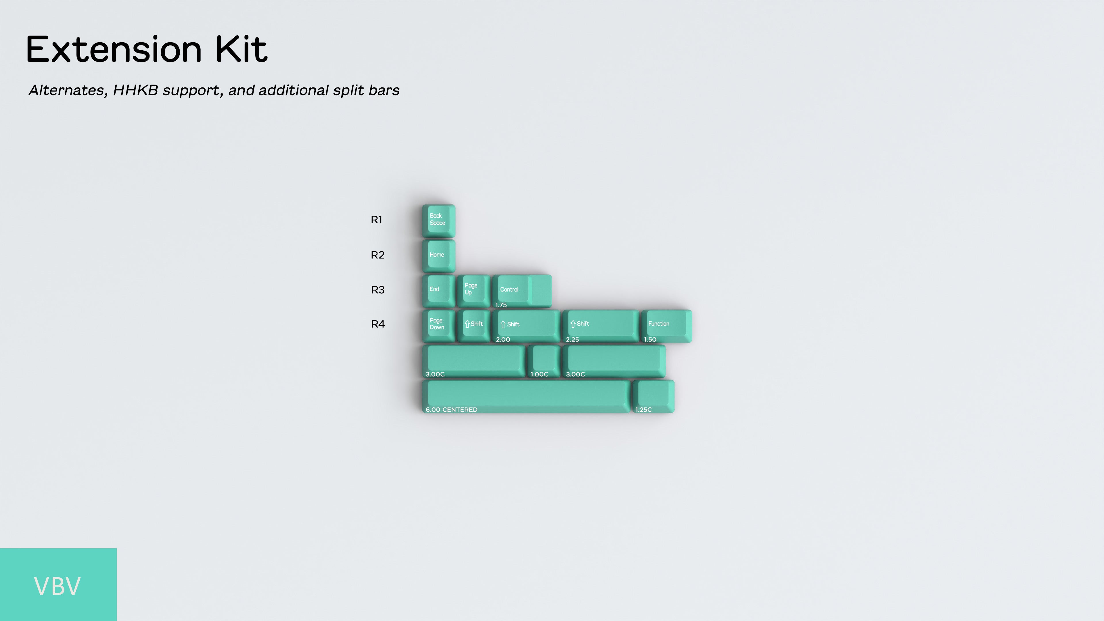 (Pre-Order) DCS ABS Flex Keycap Sets