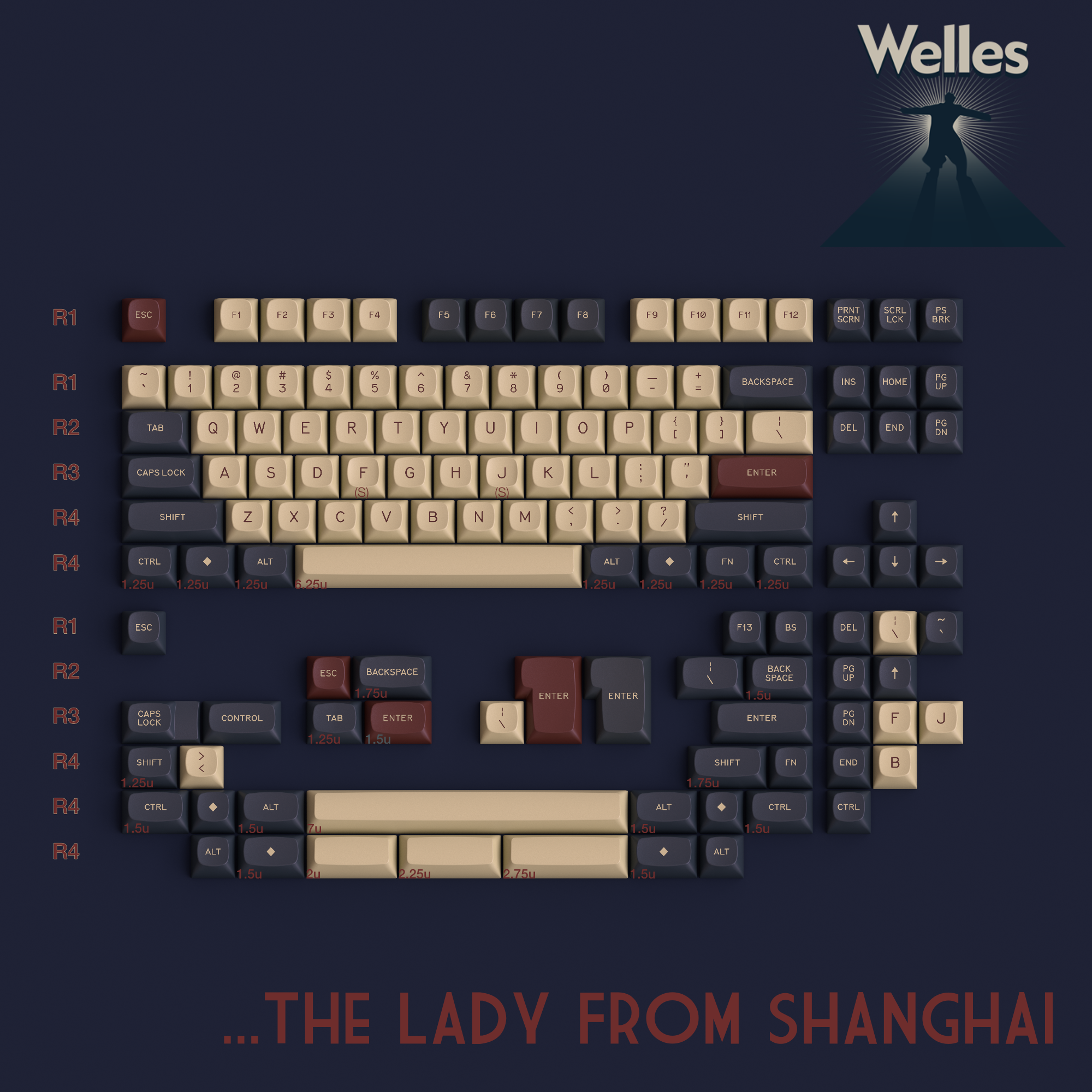 (Group Buy) GMK MTNU Welles