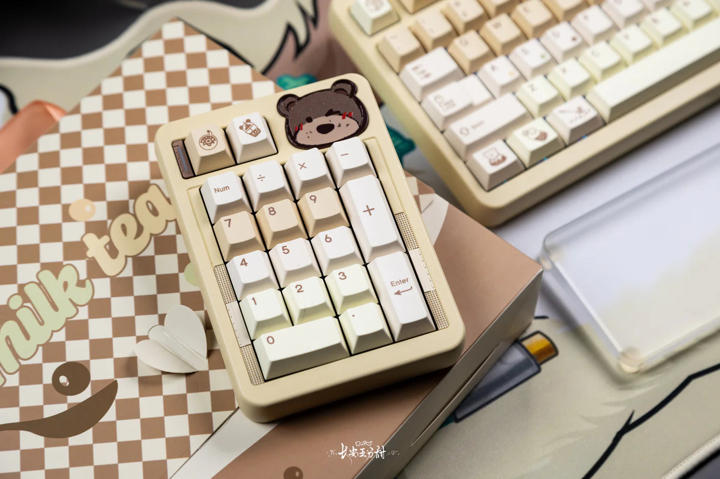 (Pre-Order) QK Pearl Milk Tea Keycaps