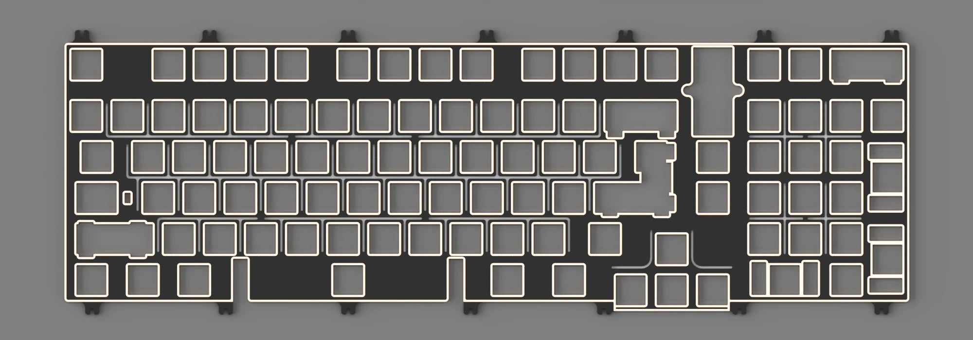 (Pre-Order) QwertyKeys QK100 Extra Parts May 24