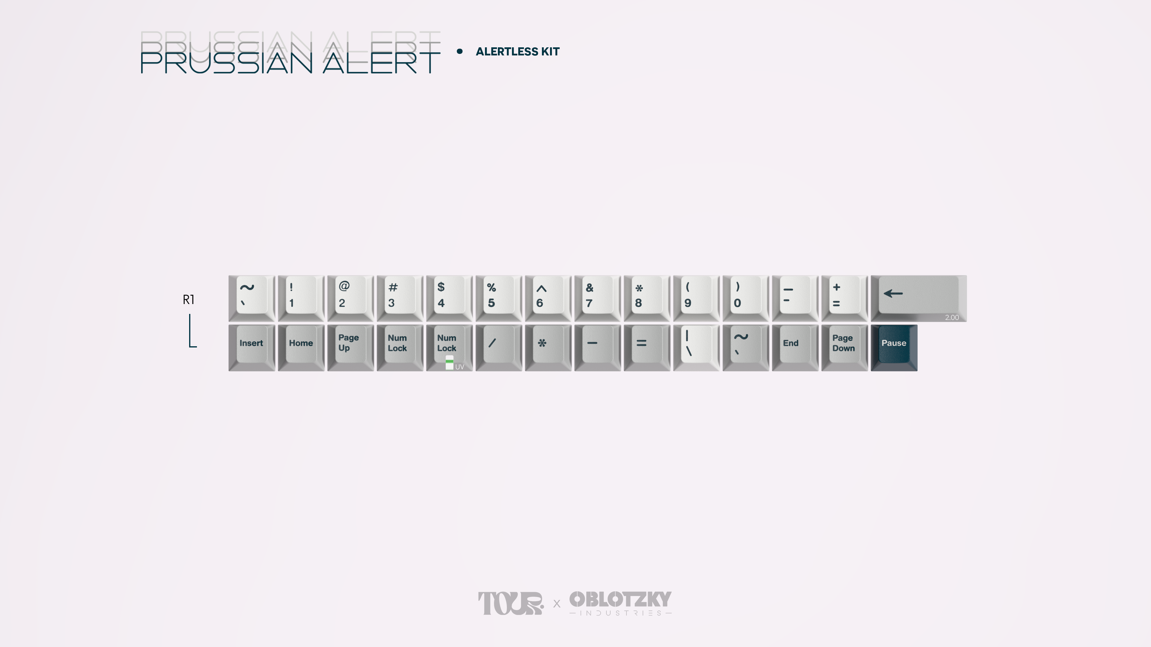 (Coming Soon) GMK CYL Prussian Alert