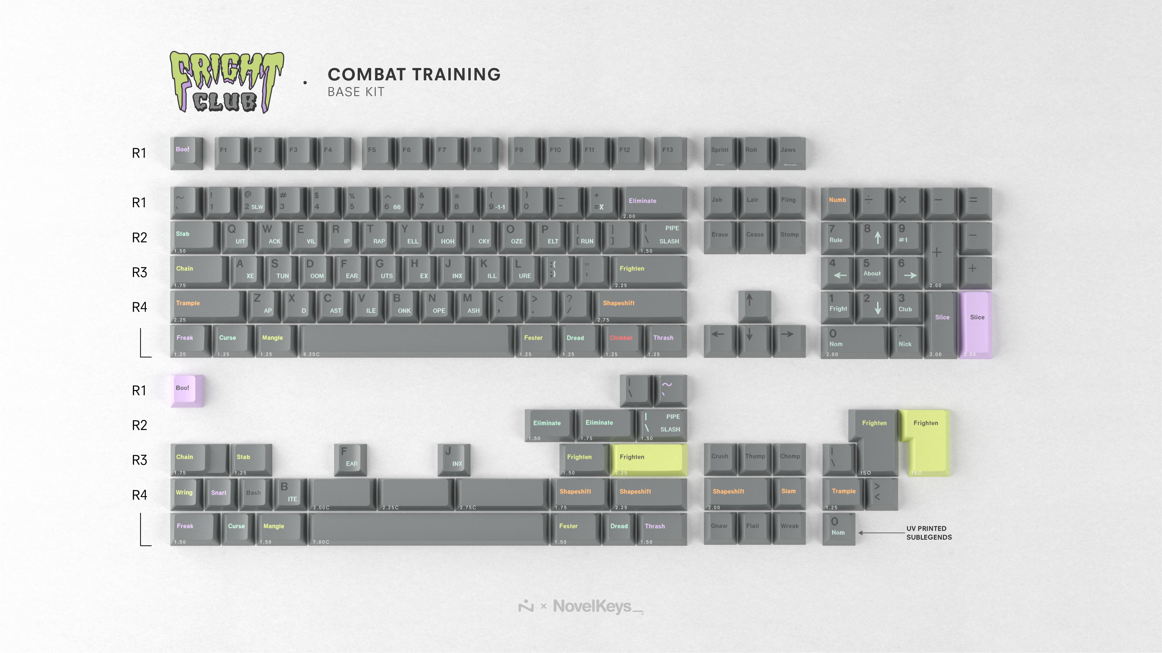(In Stock) GMK CYL Fright Club Vol. 1