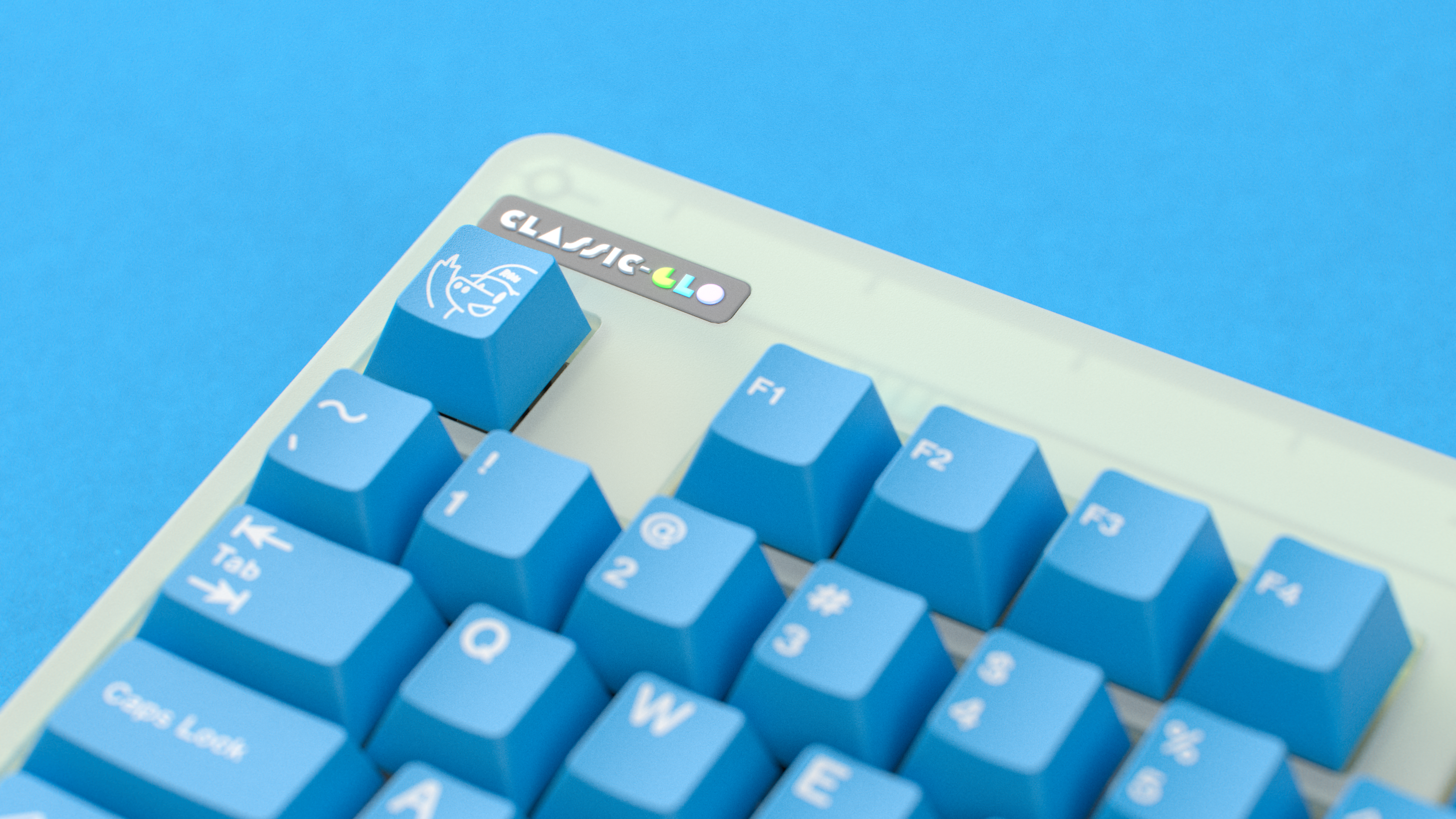 (Group buy) GMK CYL Unobtainium Blue