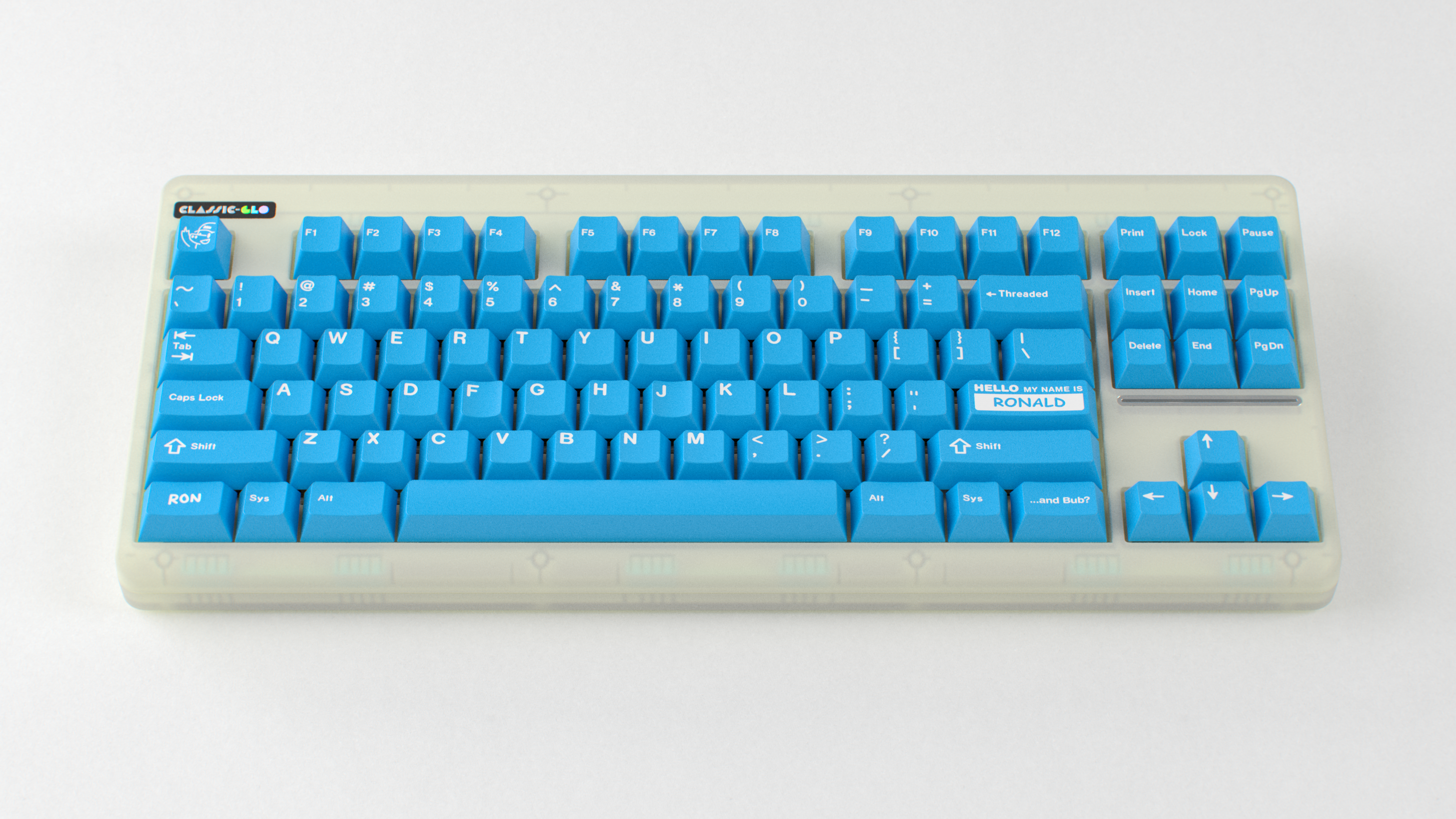 (Group buy) GMK CYL Unobtainium Blue