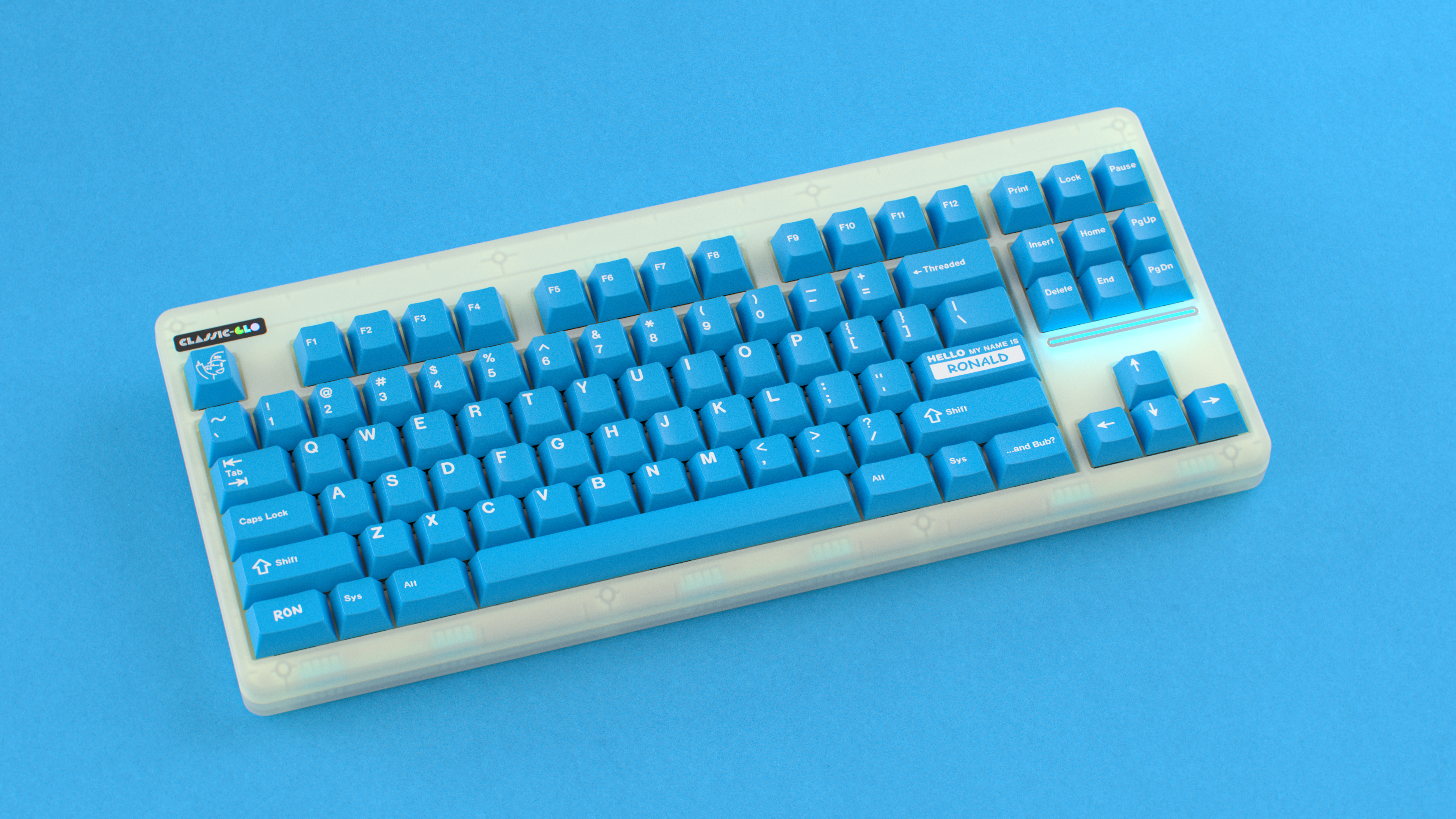 (Group buy) GMK CYL Unobtainium Blue