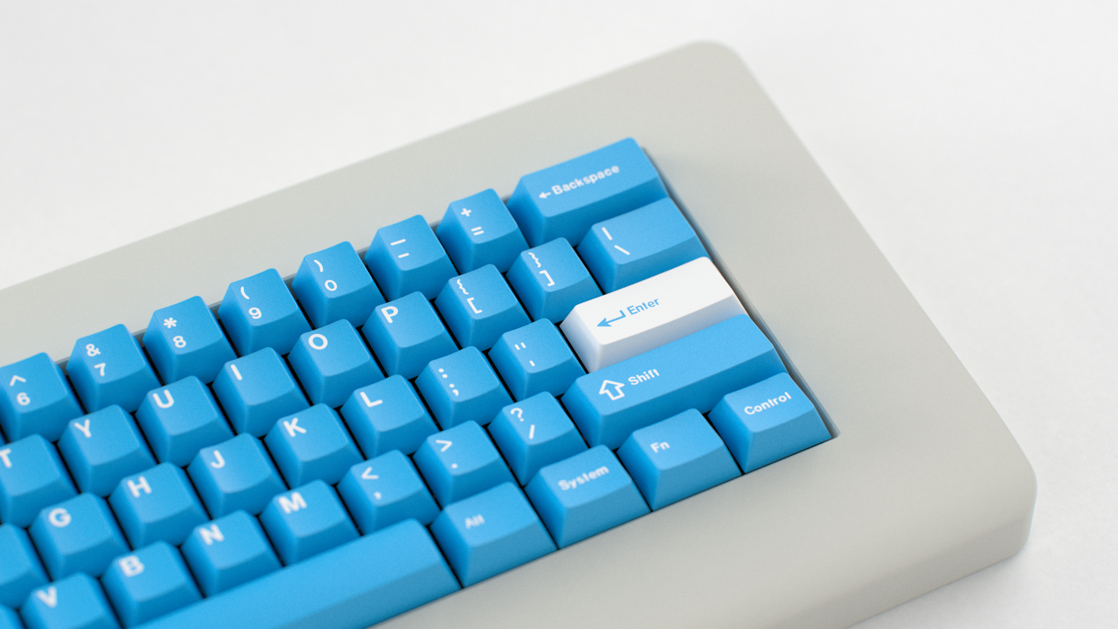(Group buy) GMK CYL Unobtainium Blue