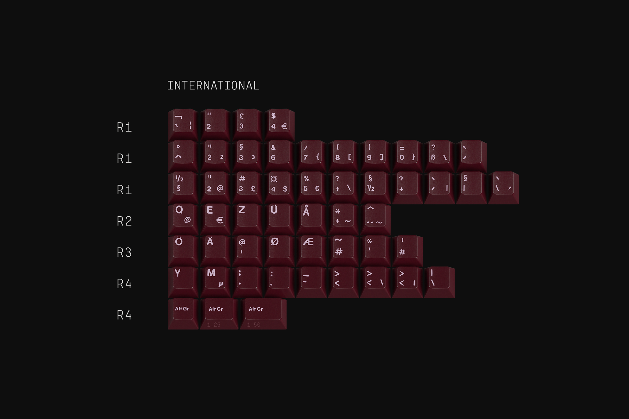 (In Stock) GMK Villanelle Keyset